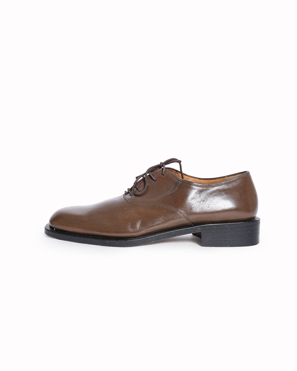 Salvatore Ferragamo Men's Brown Leather Oxford Shoes