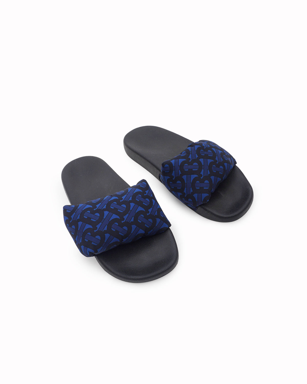 Burberry Furley Puff Royal Blue slides