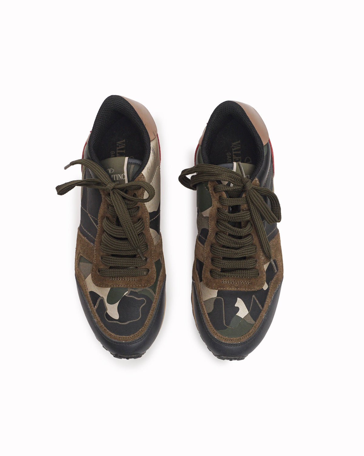 Valentino Garavani Rockrunner Camouflage Sneakers