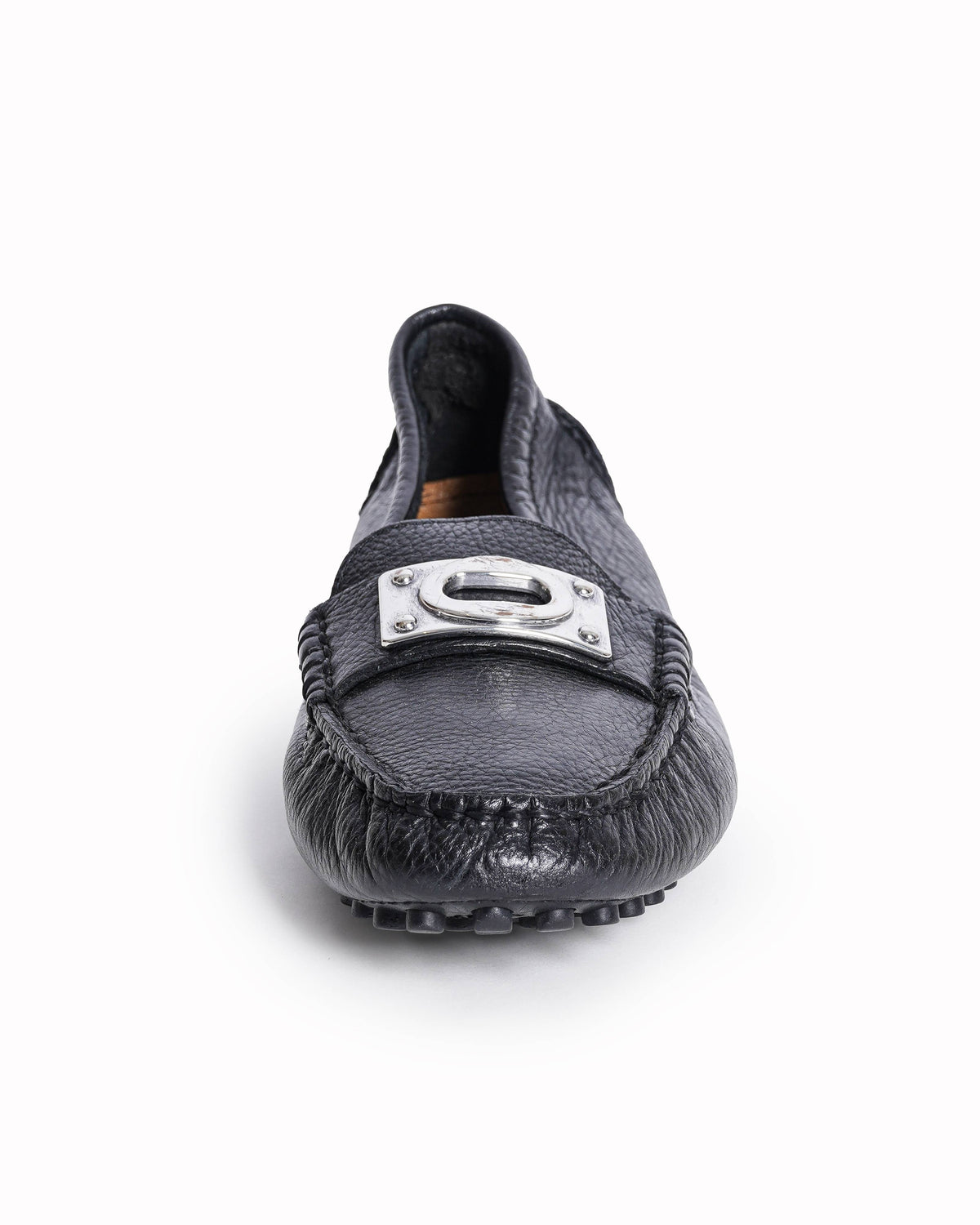 Coach Napoleon Pebbled Leather Driving Loafers