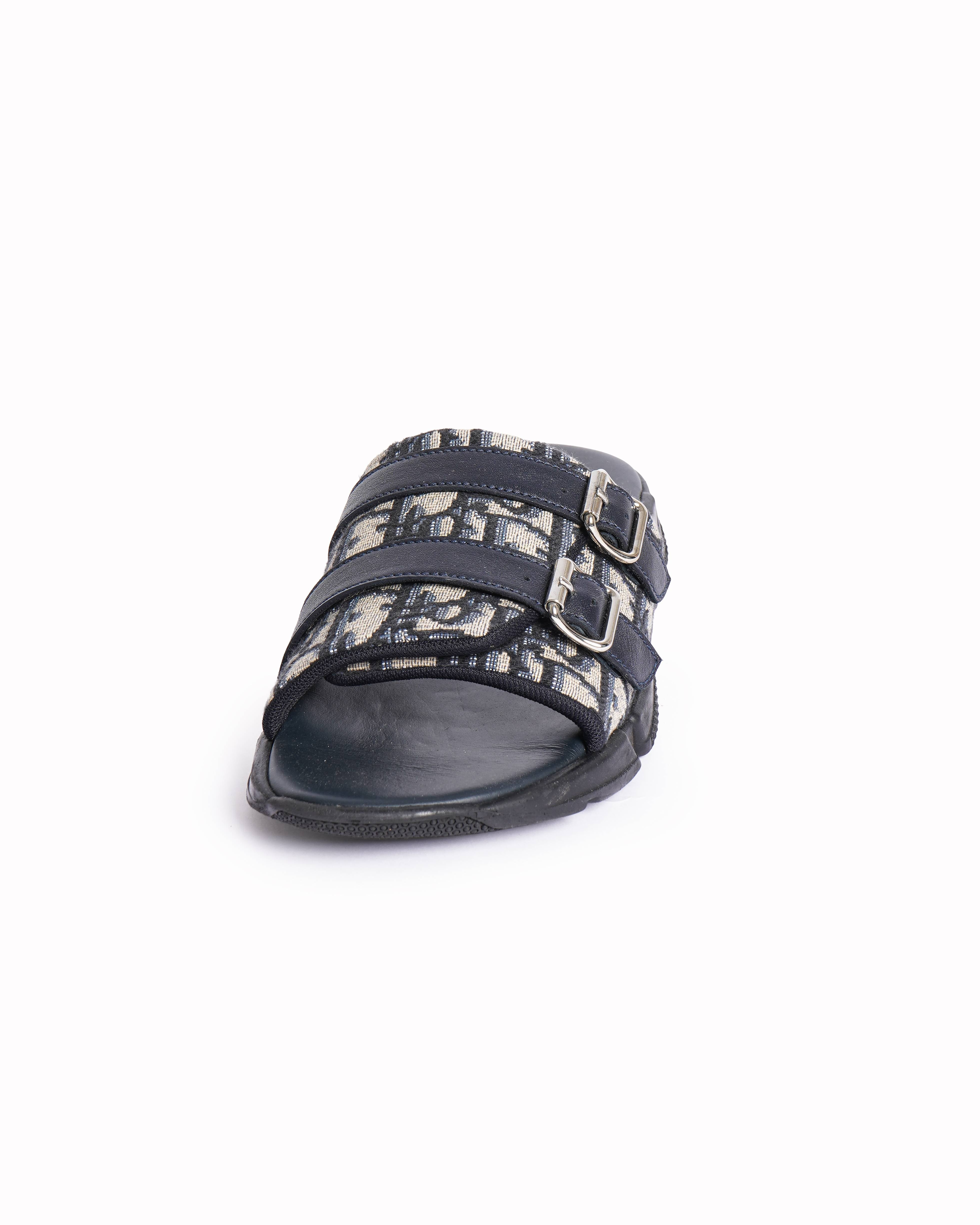 New Christian Dior Oblique Jacquard Sandals