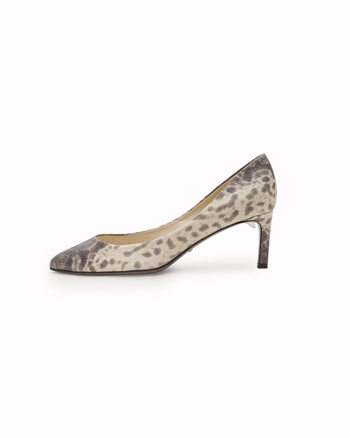 Gucci Python Print Pointed-Toe Mid-Heel Pumps