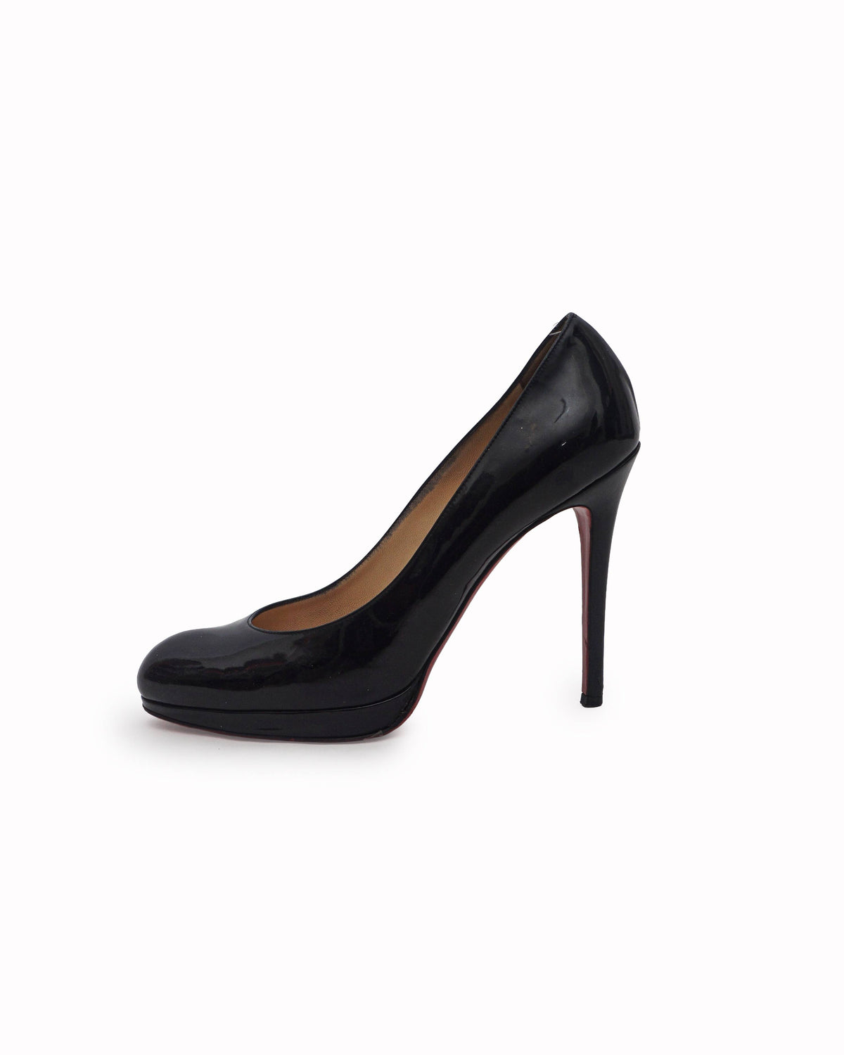 Christian Louboutin Black Patent Leather Pumps