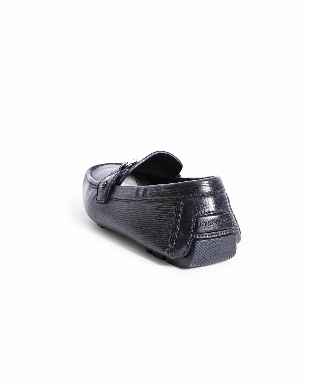 Louis Vuitton Men's Ink Blue Epi Leather Loafers