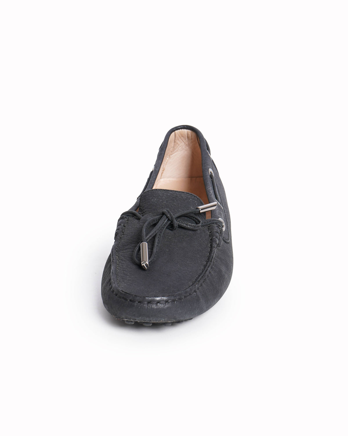 Tods Women's Pebbled Leather Driving Loafers