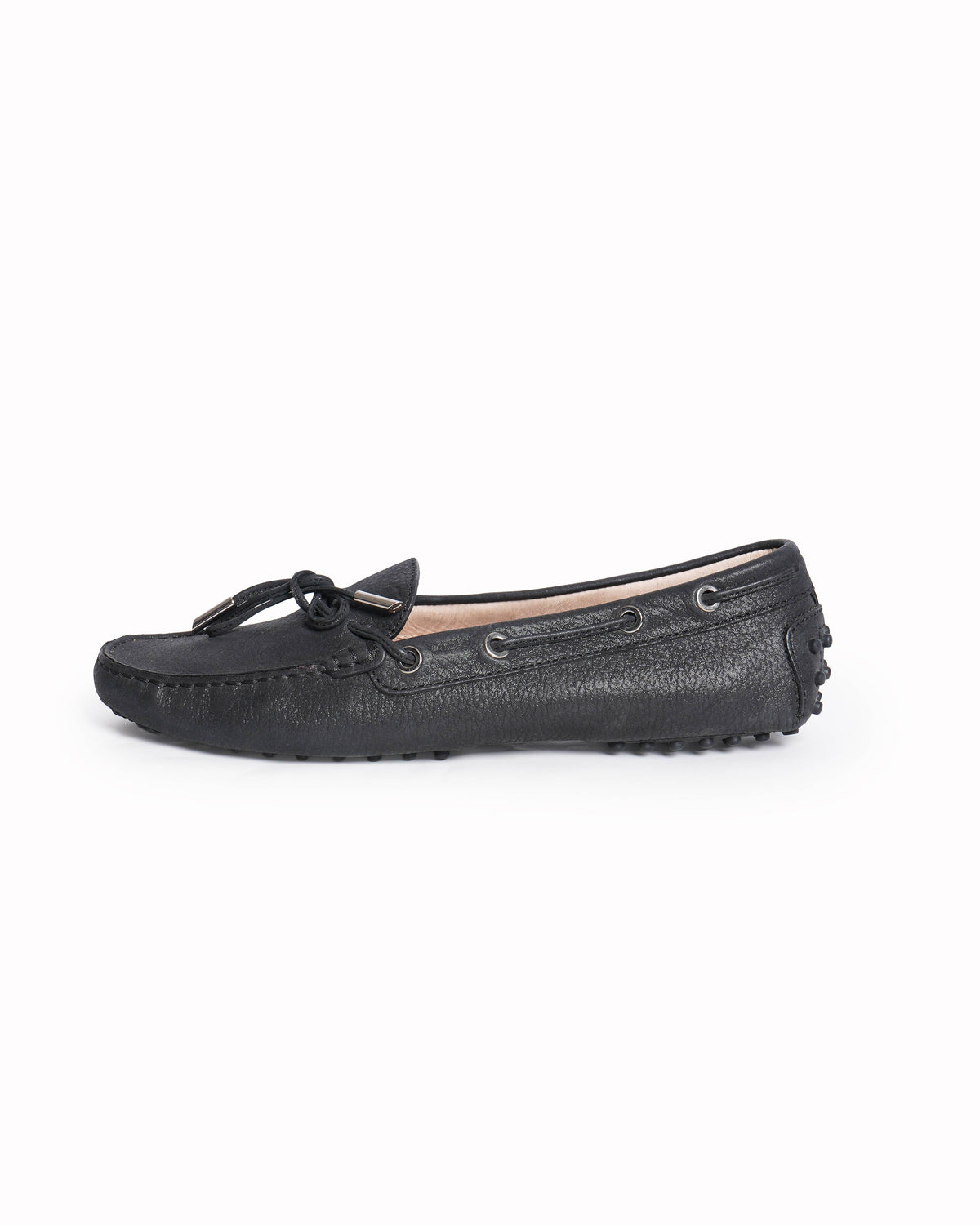 Tods Women's Pebbled Leather Driving Loafers