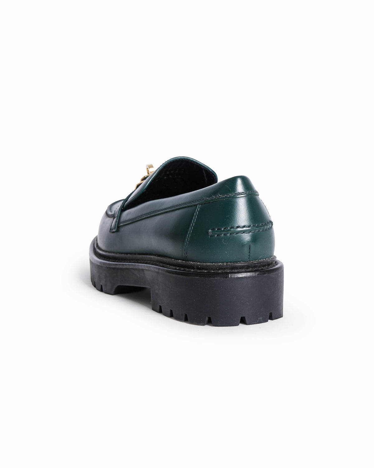 Hermès Destin Calfskin Loafers In Forest Green