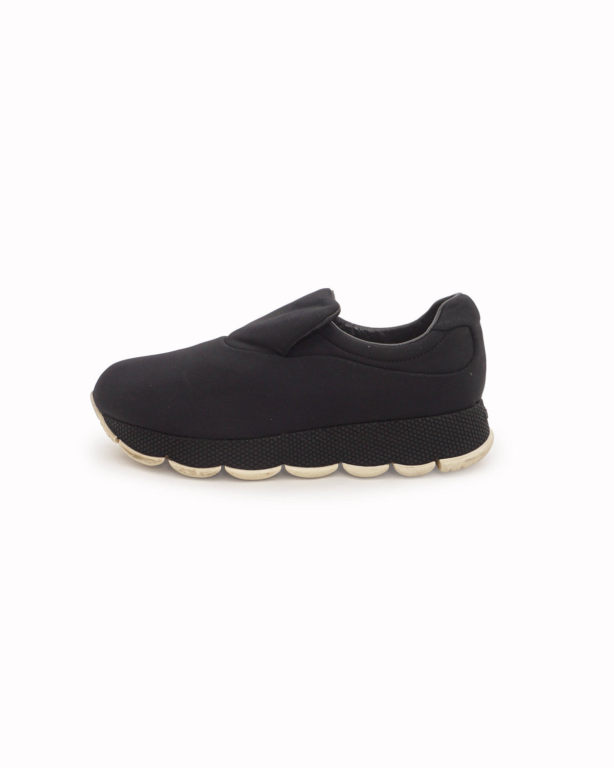 Prada Black Cloudbust Slip-On Sneakers