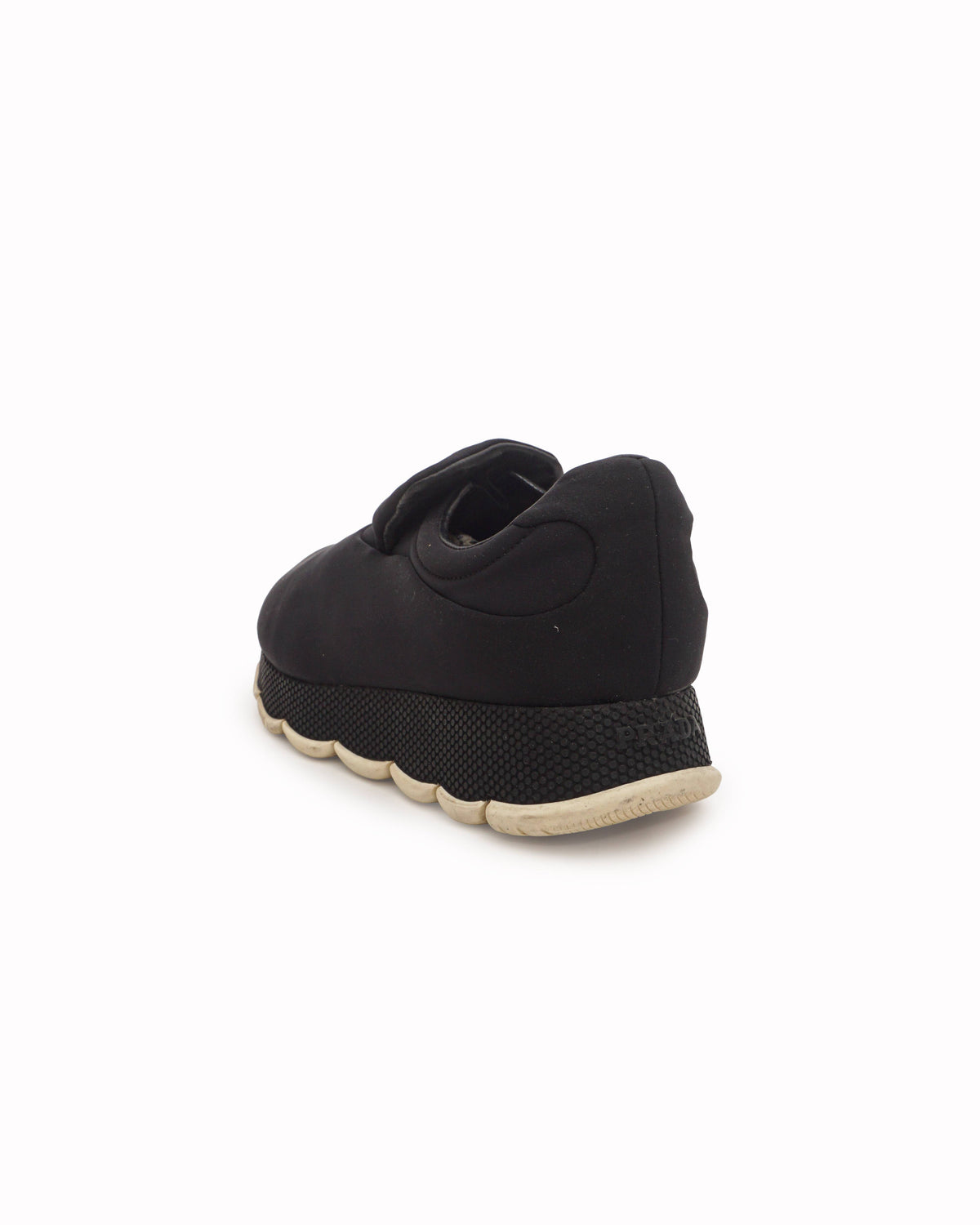 Prada Black Cloudbust Slip-On Sneakers