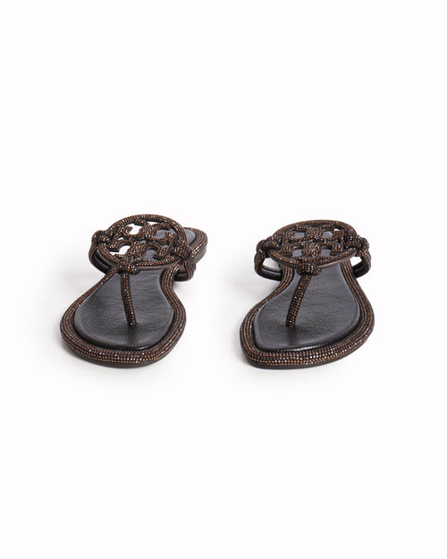 Tory Burch Miller Knotted Suede Flats