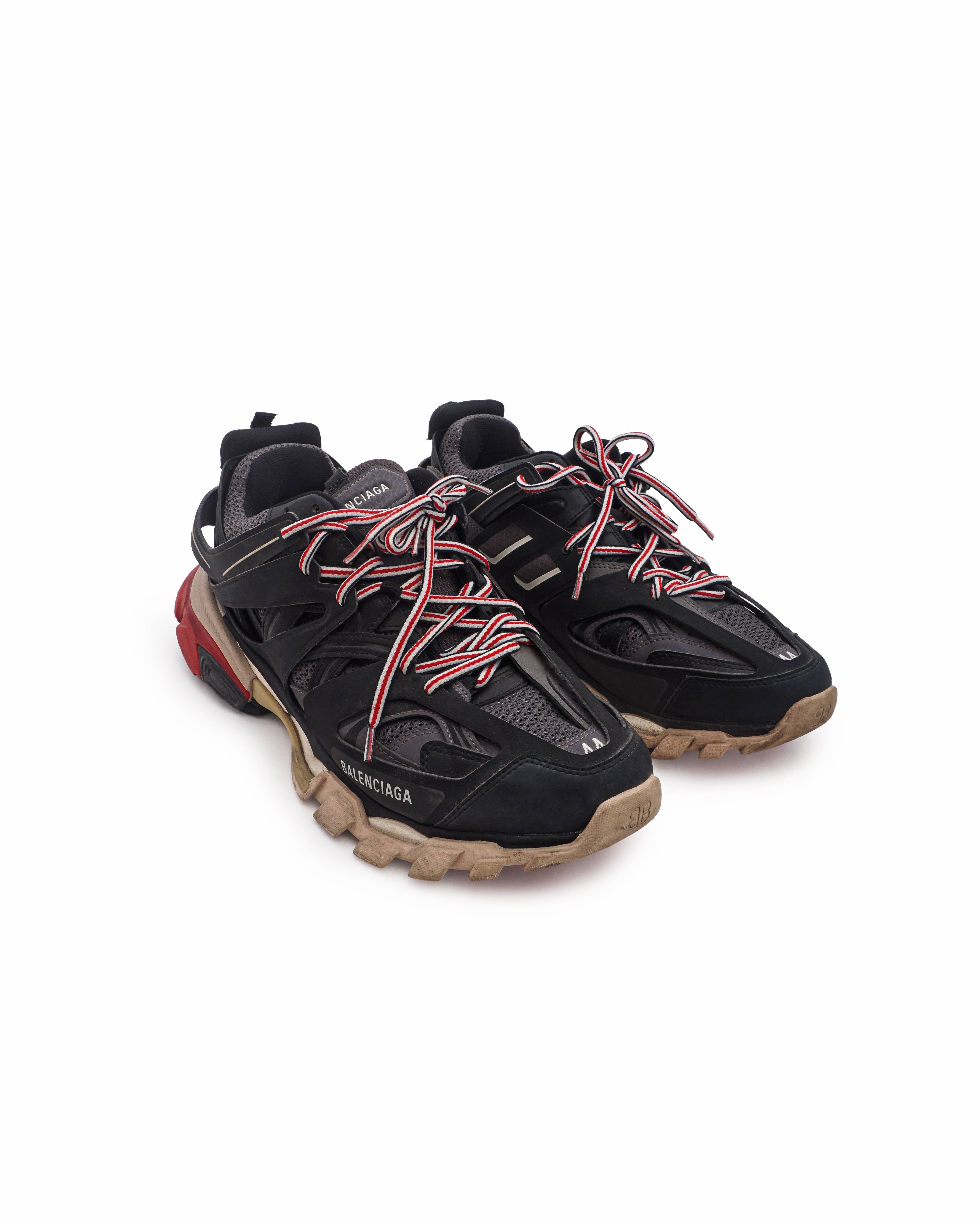 Balenciaga Mesh Nylon Mens Track Sneakers
