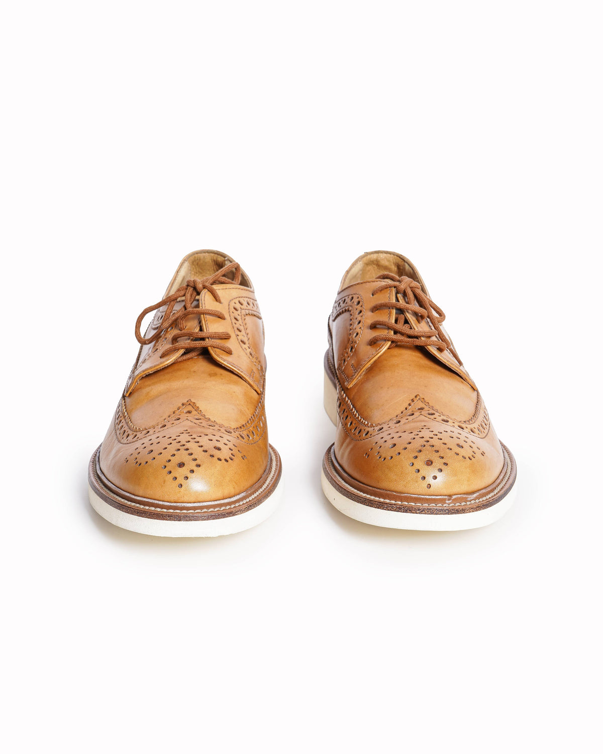 Tod’s Leather Wingtip Brogue Oxford Shoes