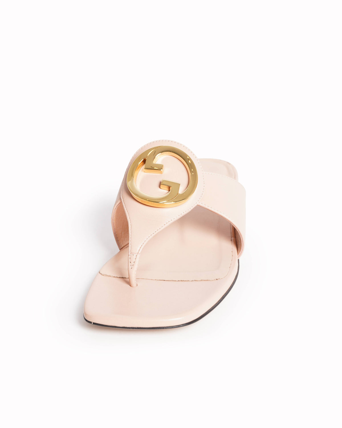 Gucci Blondie Interlocking G Logo Thong Sandals