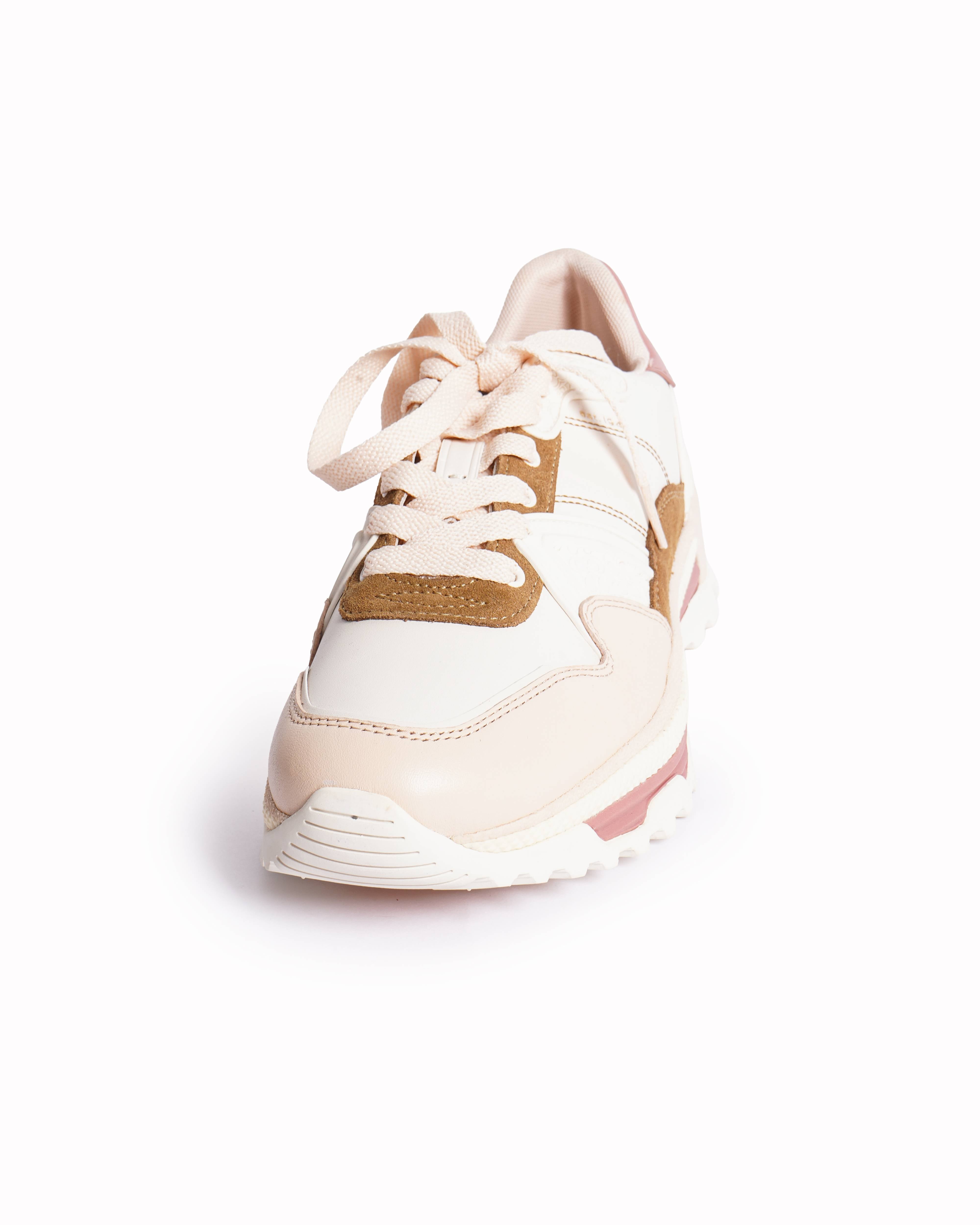 New Coach Women's Lace Up Sneakers In Pastels