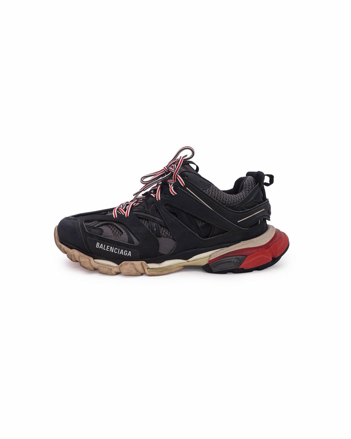 Balenciaga Mesh Nylon Mens Track Sneakers
