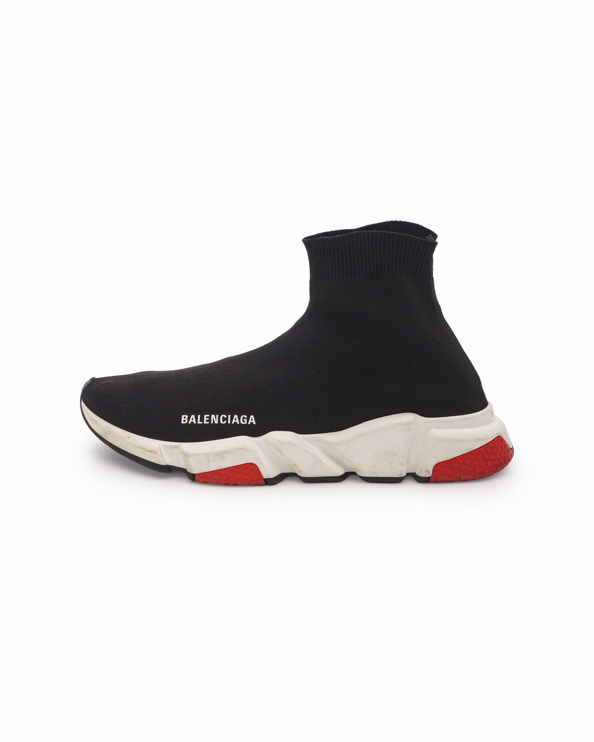 Balenciaga Black Knit Speed Men's Sneakers