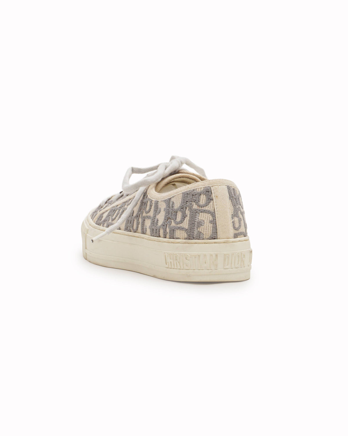 Walk'N'Dior Sneakers Stone Grey Dior Oblique Cotton