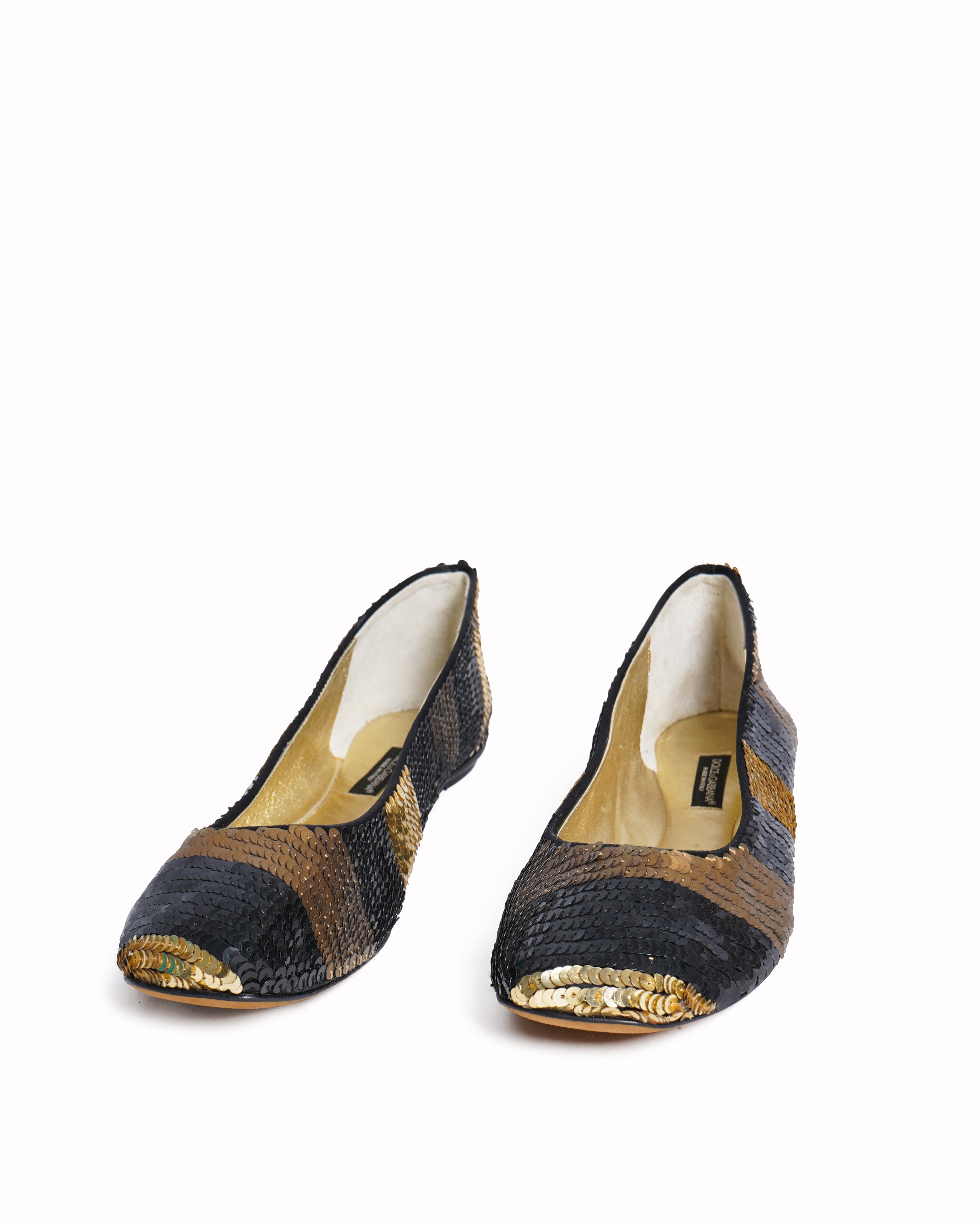 Dolce & Gabbana sequinned ballet flats