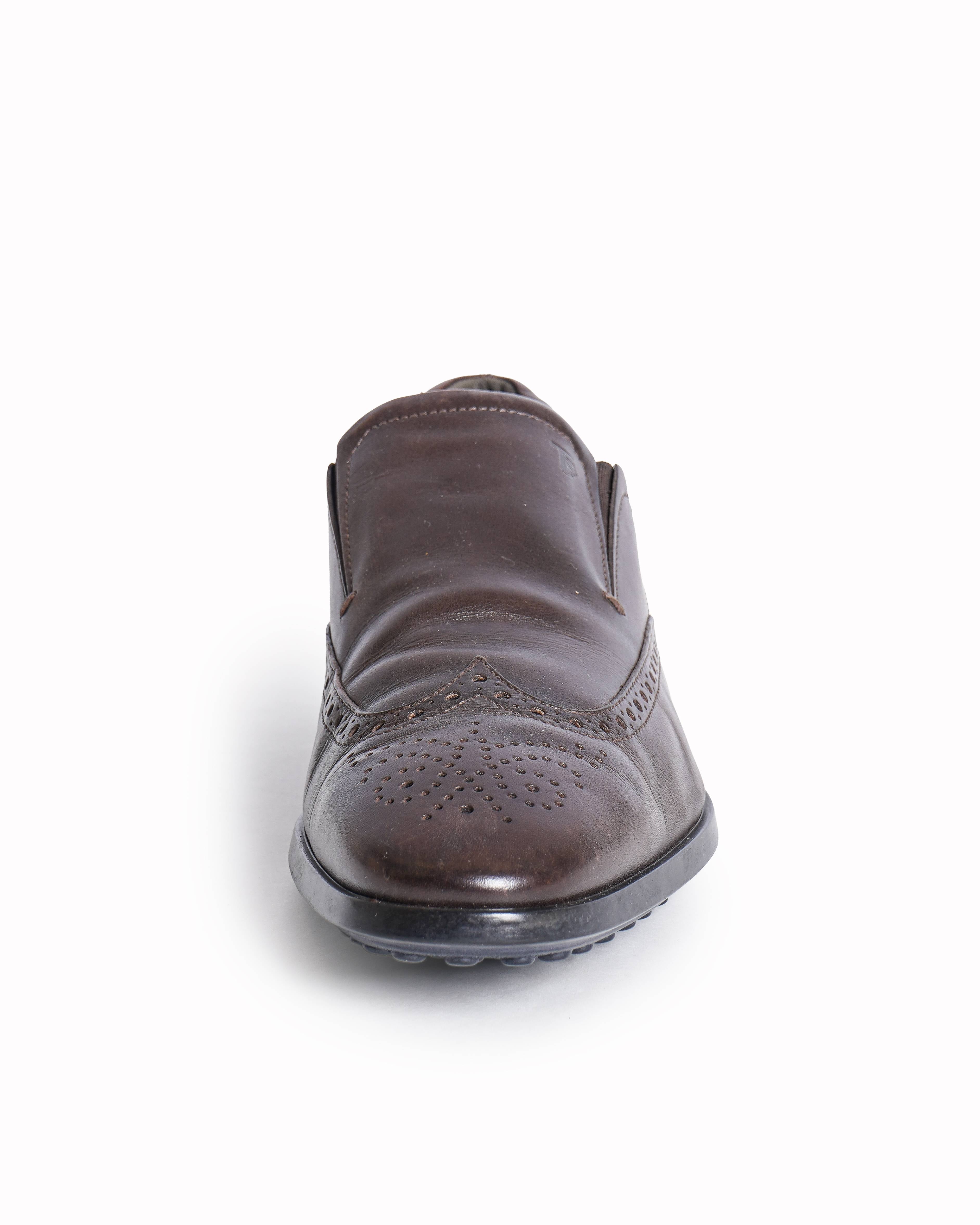 Tod's Men's Wingtip Brogue Oxford Shoes