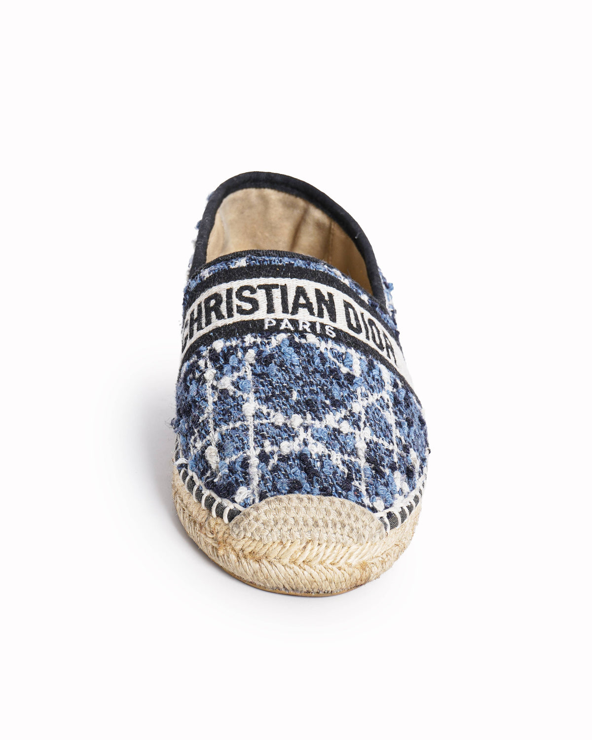 Christian Dior Granville Espadrilles in deep blue