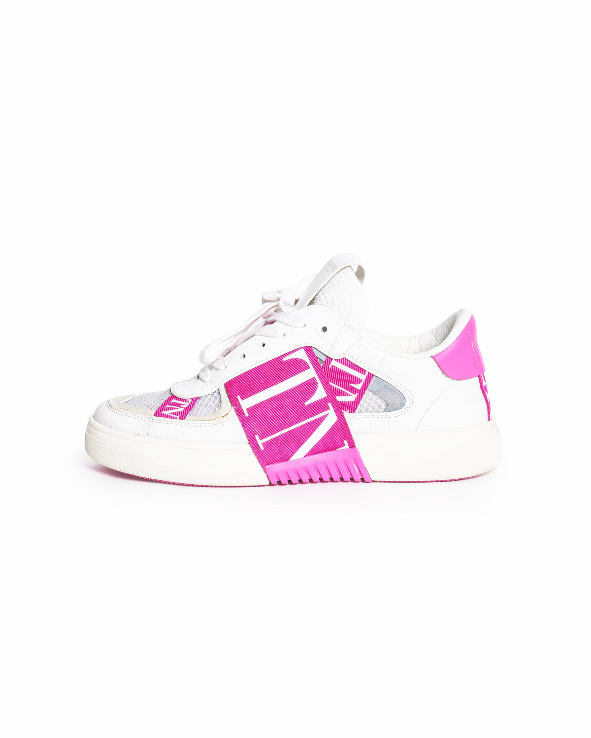 Valentino Garavani Women's Lace Up Sneakers In Pink