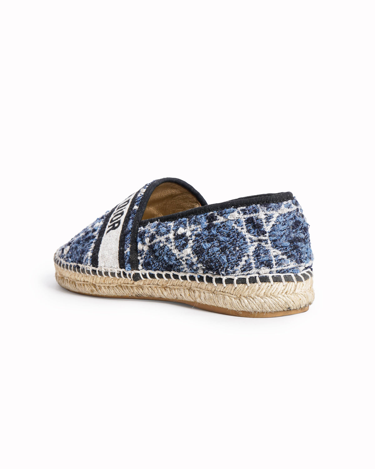 Christian Dior Granville Espadrilles in deep blue