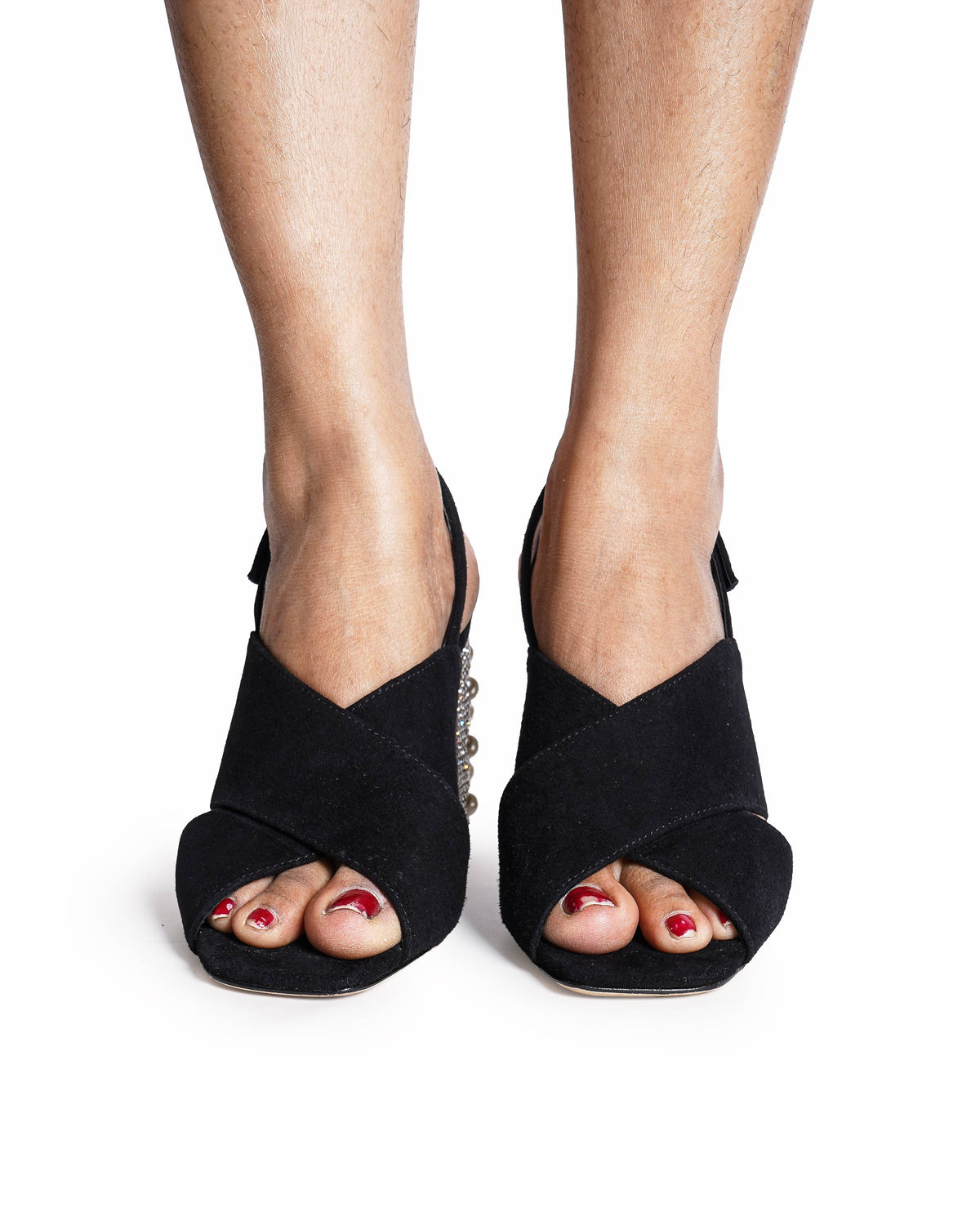 Sophia Webster Nina Embellished Block Heels