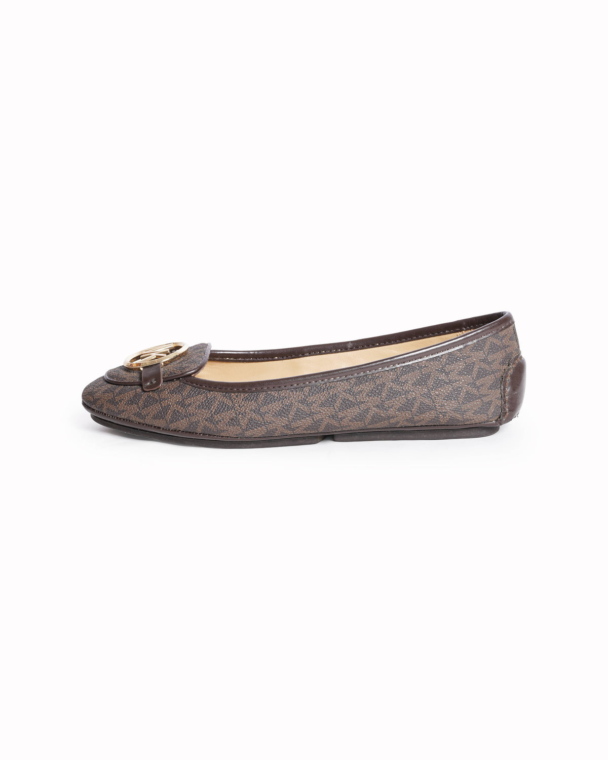 Michael Kors grained ballerina flats