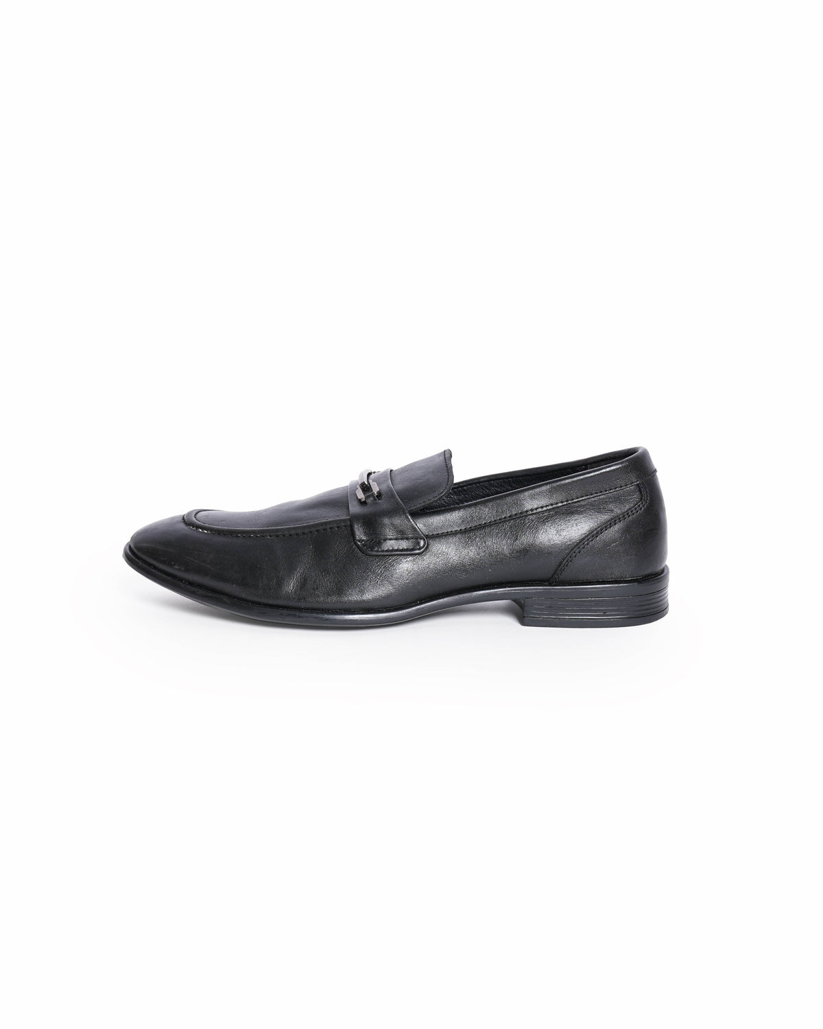 Tod's leather black loafers