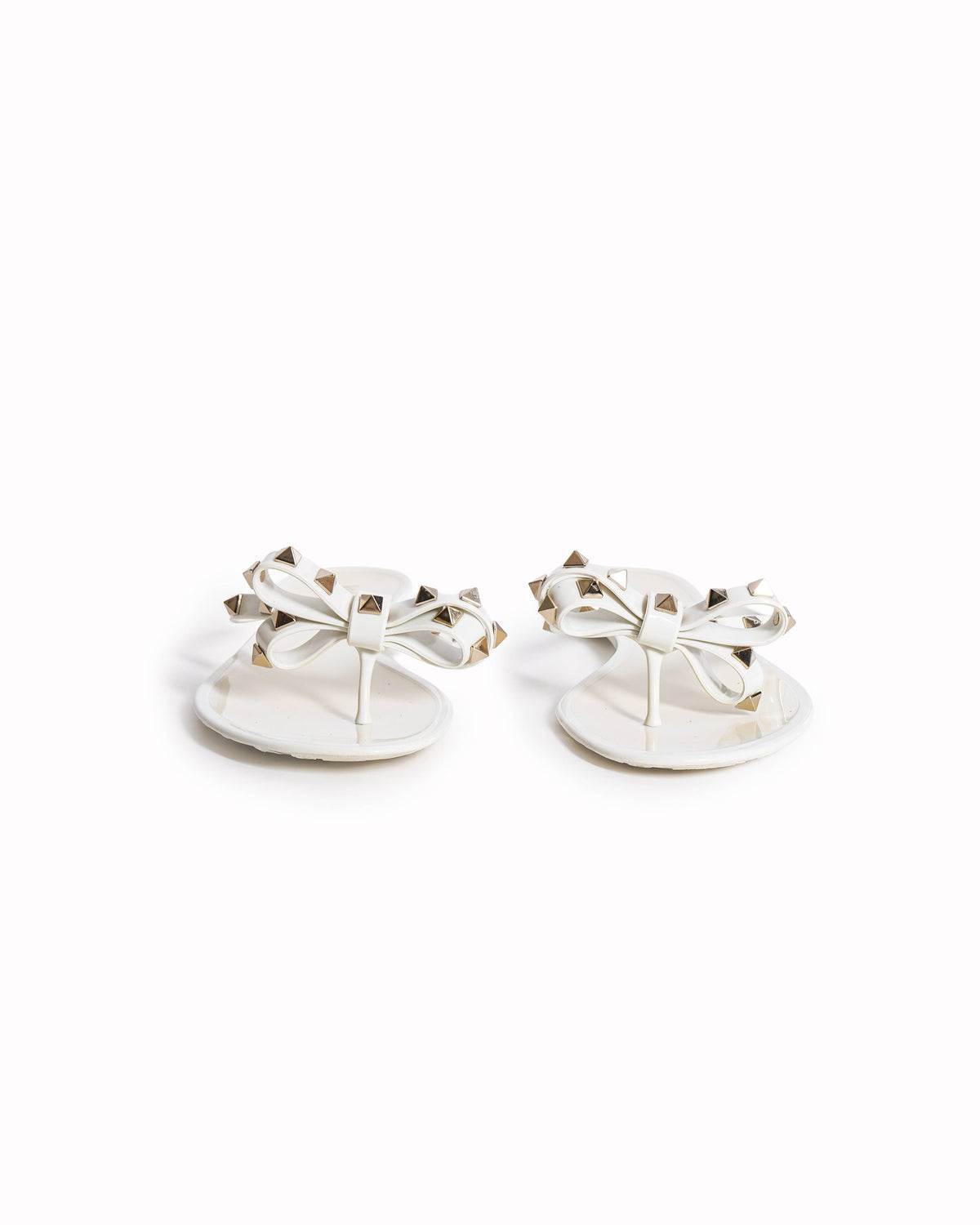 Valentino Garavani Rockstud Flat Thong Sandals