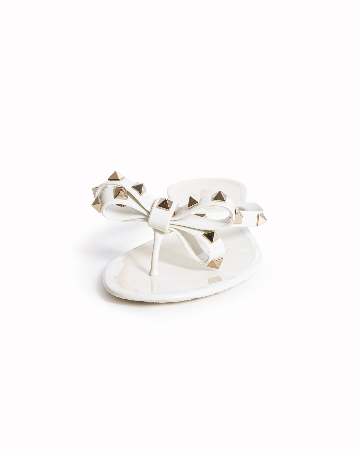 Valentino Garavani Rockstud Flat Thong Sandals