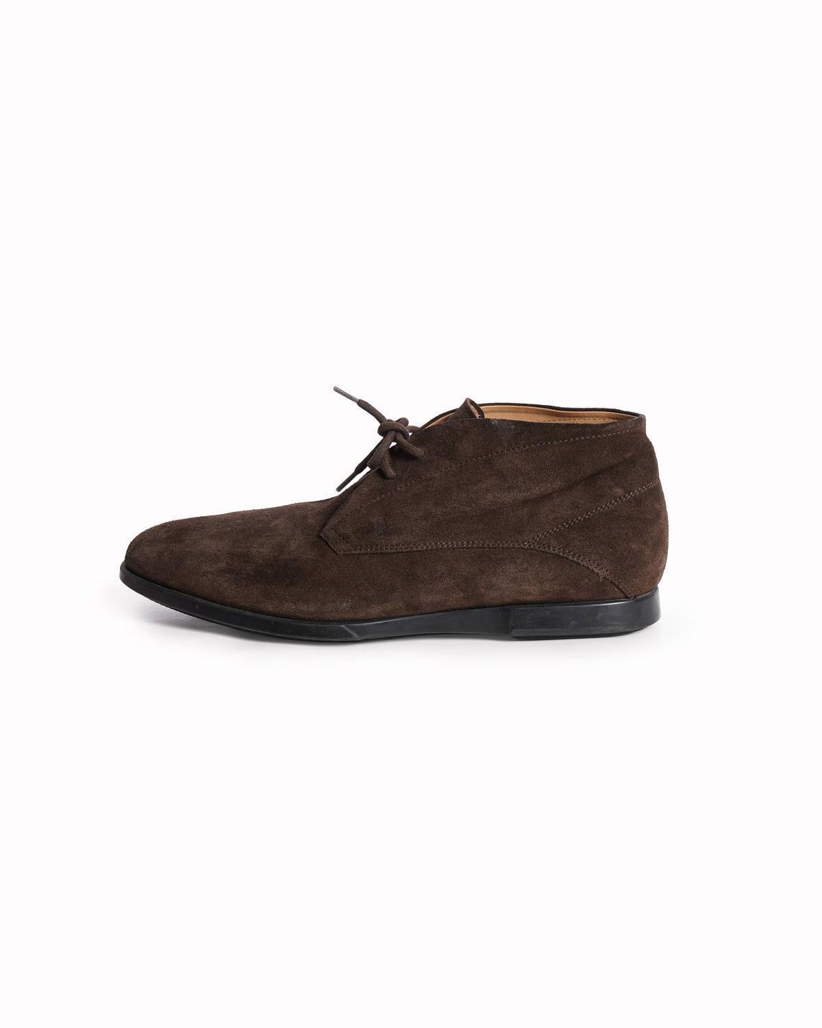Tod's Man Brown Desert Boots in Suede