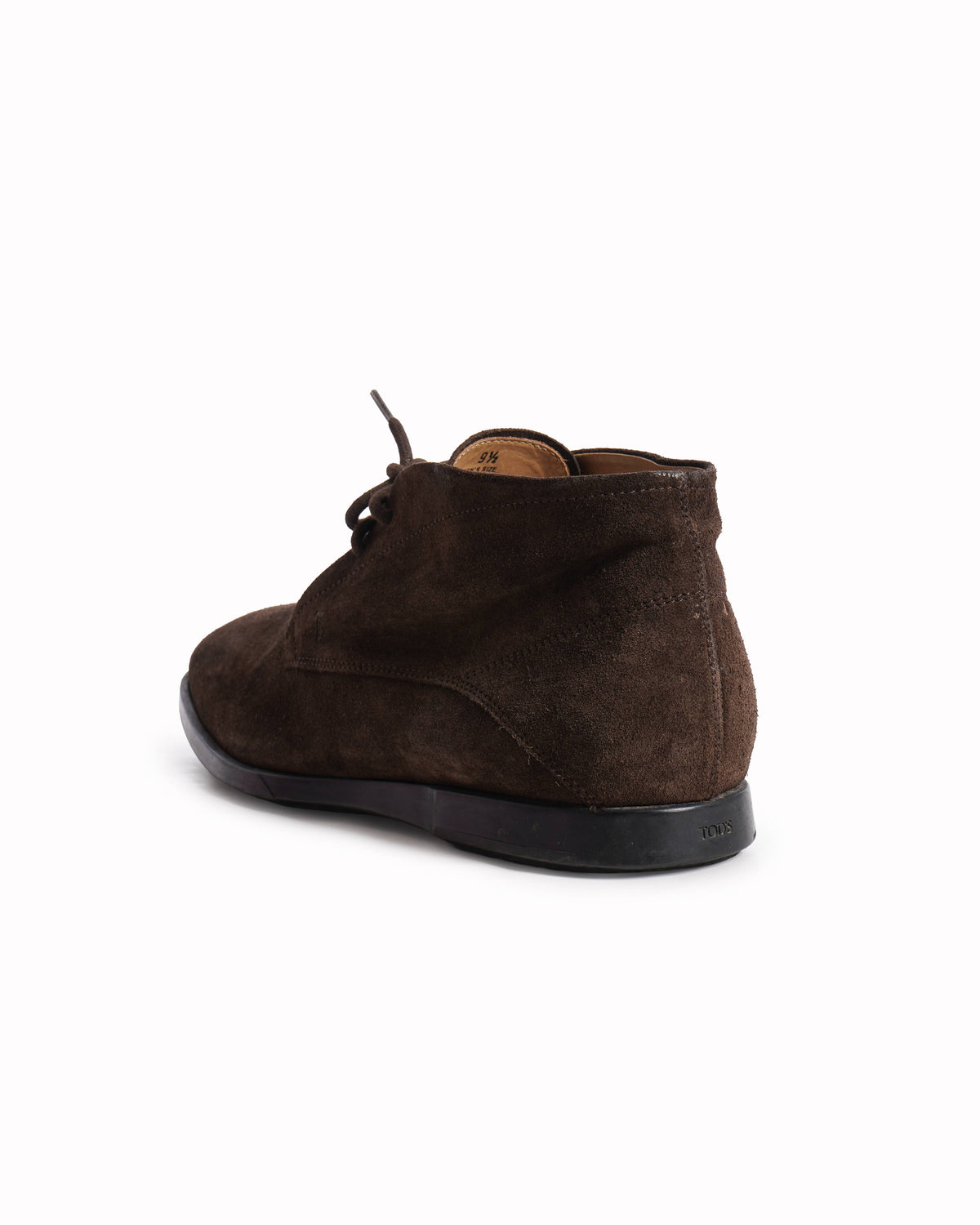 Tod's Man Brown Desert Boots in Suede