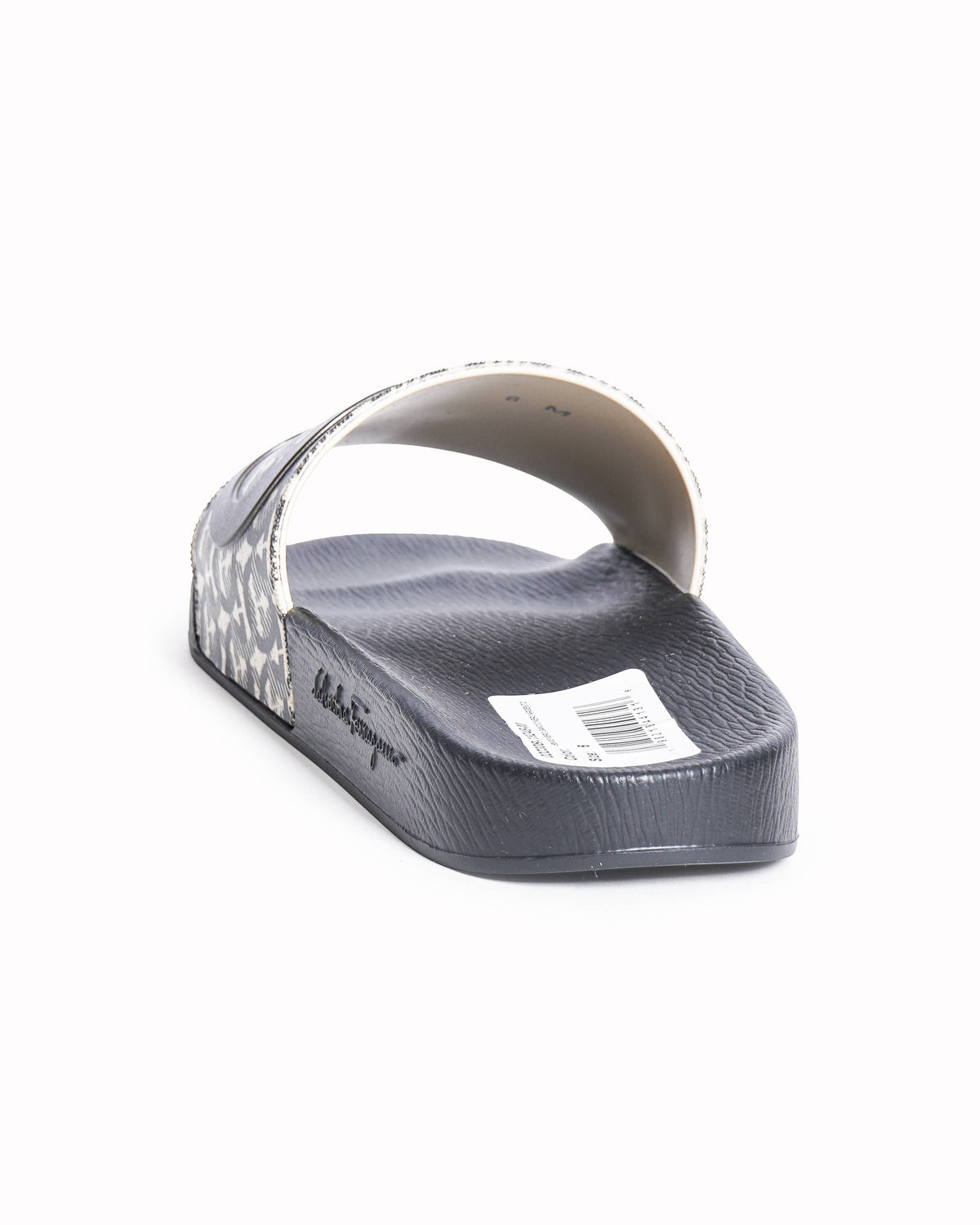 Salvatore Ferragamo Gancini Two Tone Rubber Pool Slide