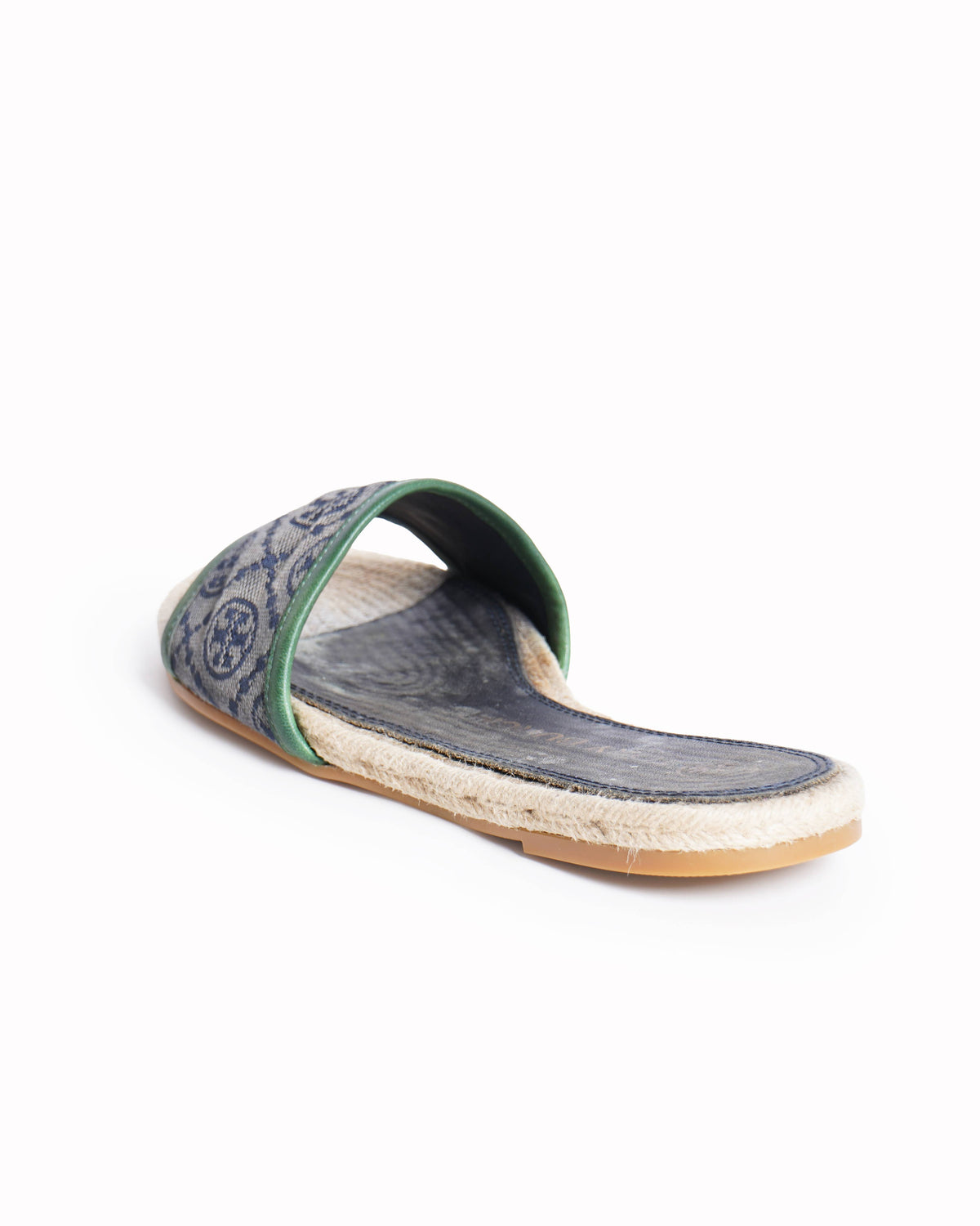 Tory Burch Women's T monogram espadrille slide Flats
