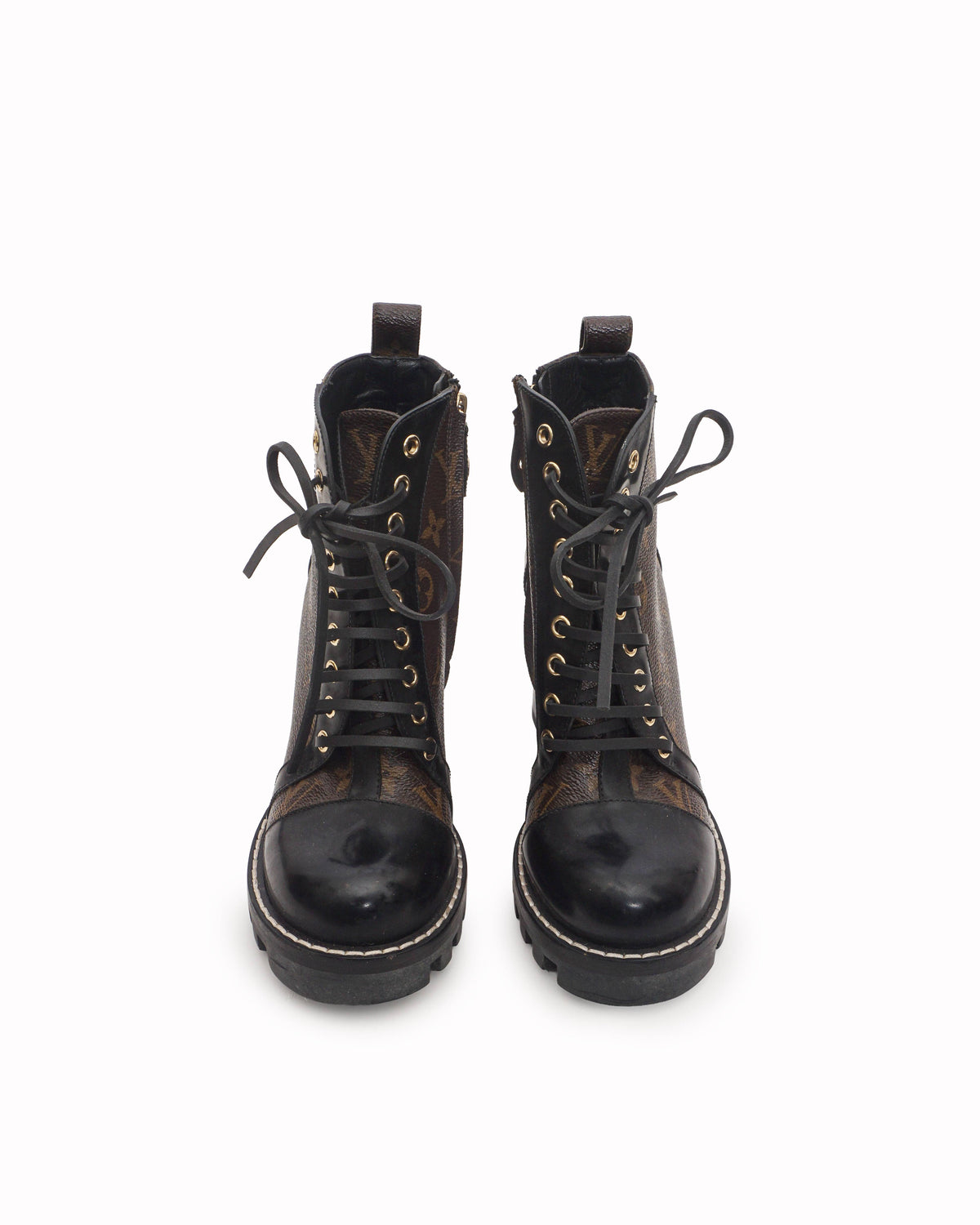 Louis Vuitton Star Trail Monogram & Leather Boots