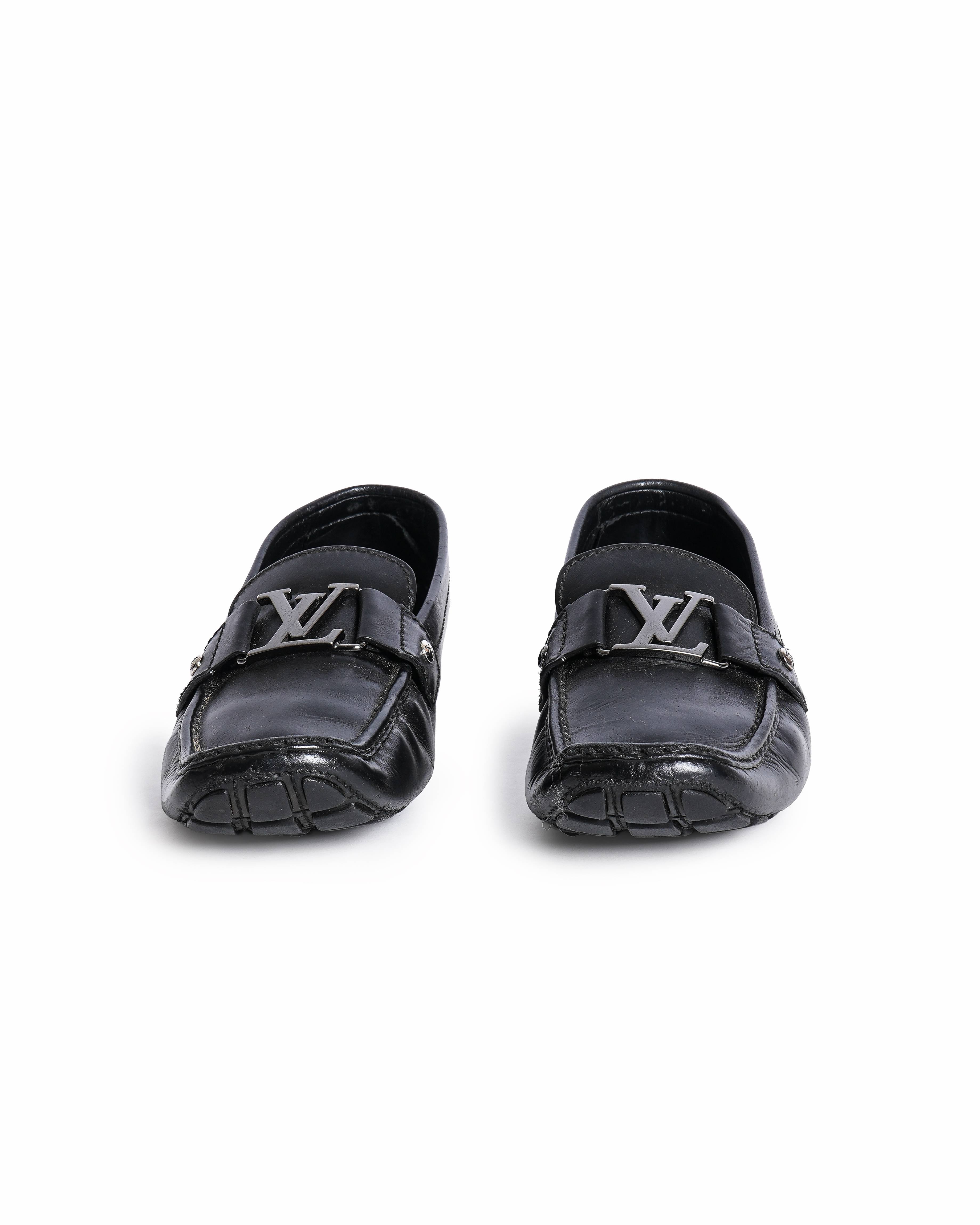Louis Vuitton Monte Carlo Black Loafers
