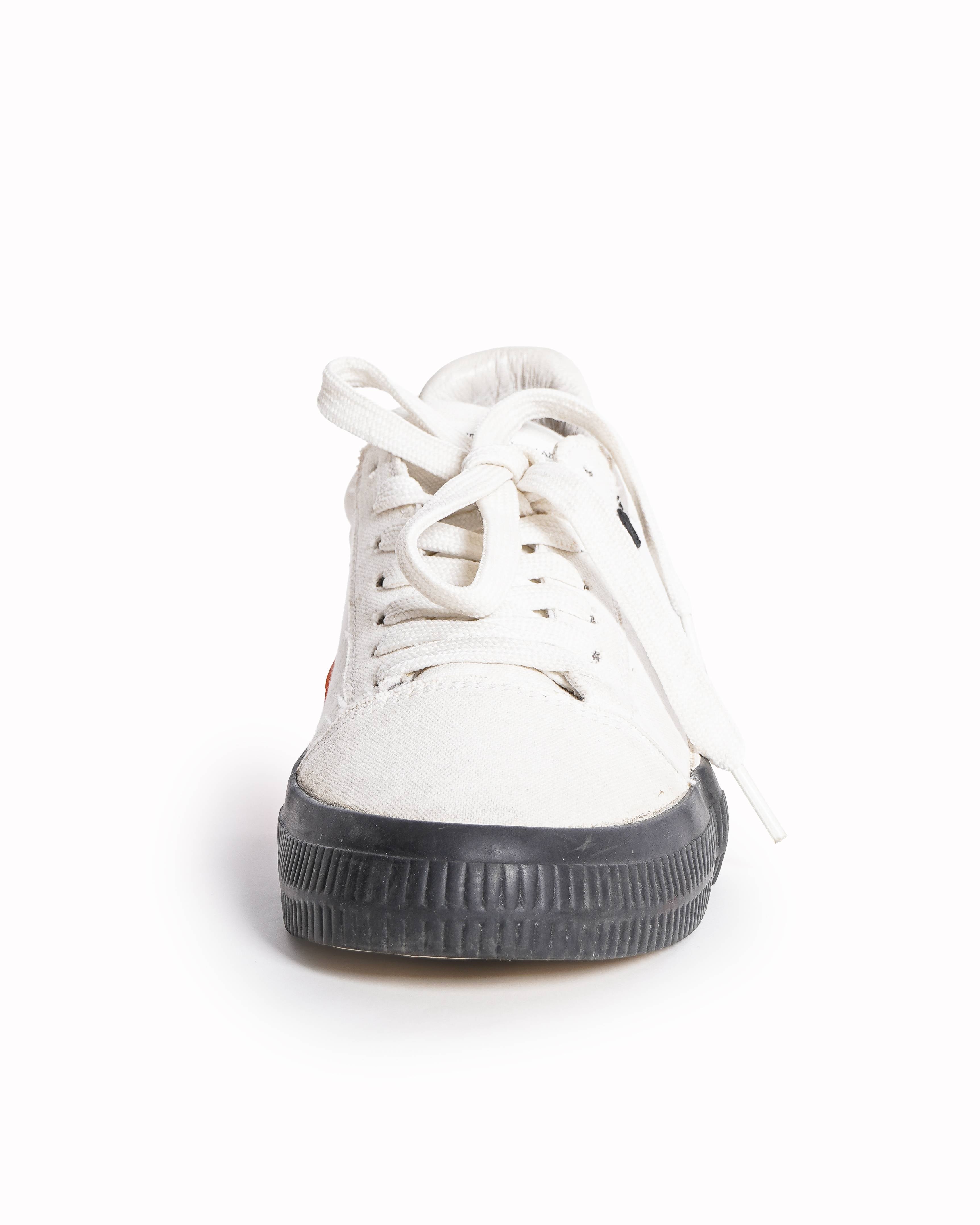Off-White Low Vulcanized Canvas Sneakers