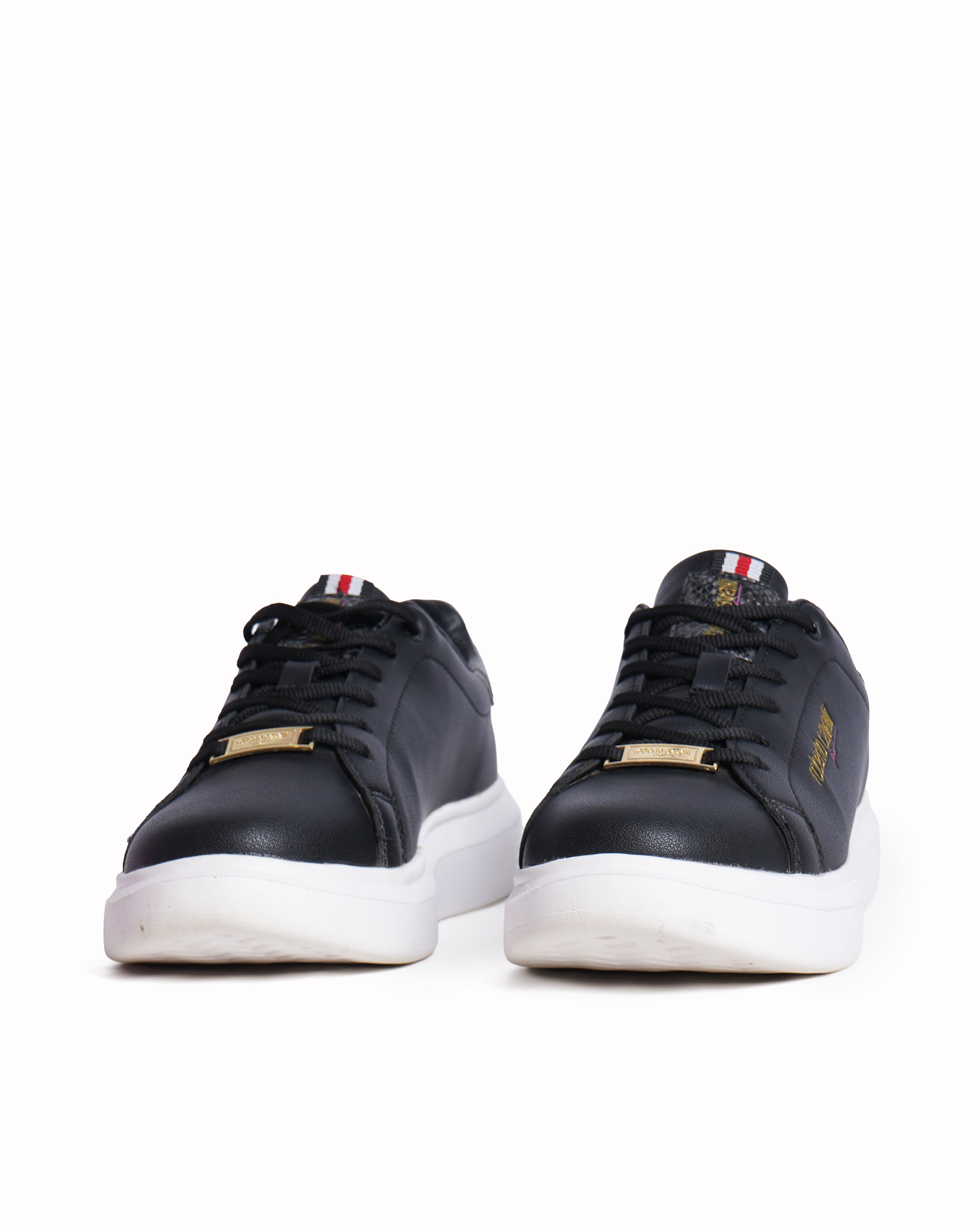 Roberto Cavalli black shoes