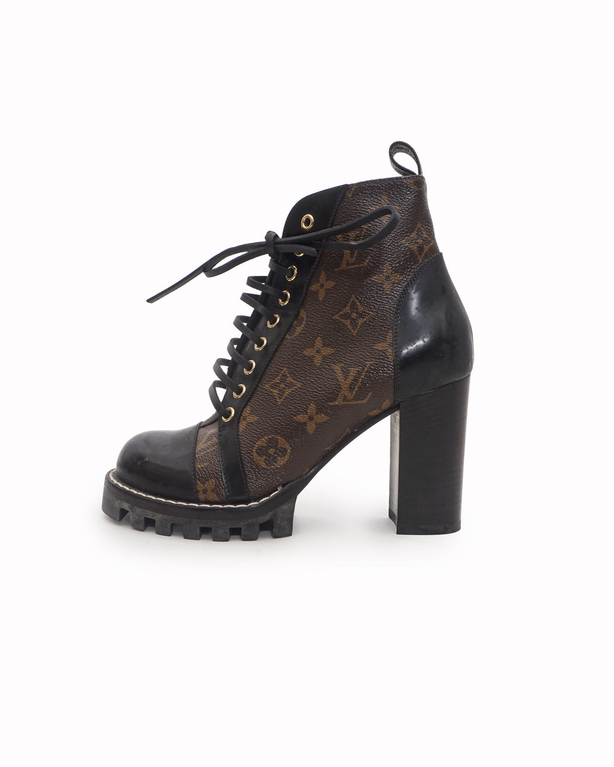 Louis Vuitton Star Trail Monogram & Leather Boots