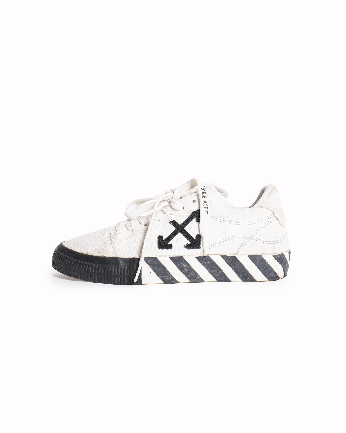Off-White Low Vulcanized Canvas Sneakers