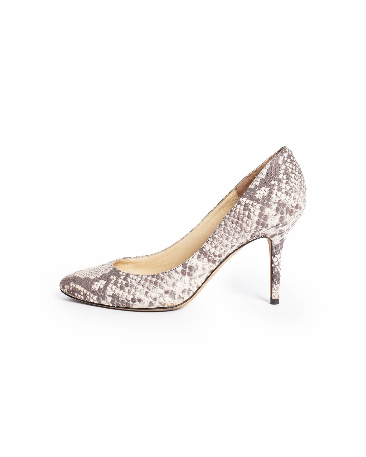 Jimmy Choo Snakeskin Stilettos Pumps