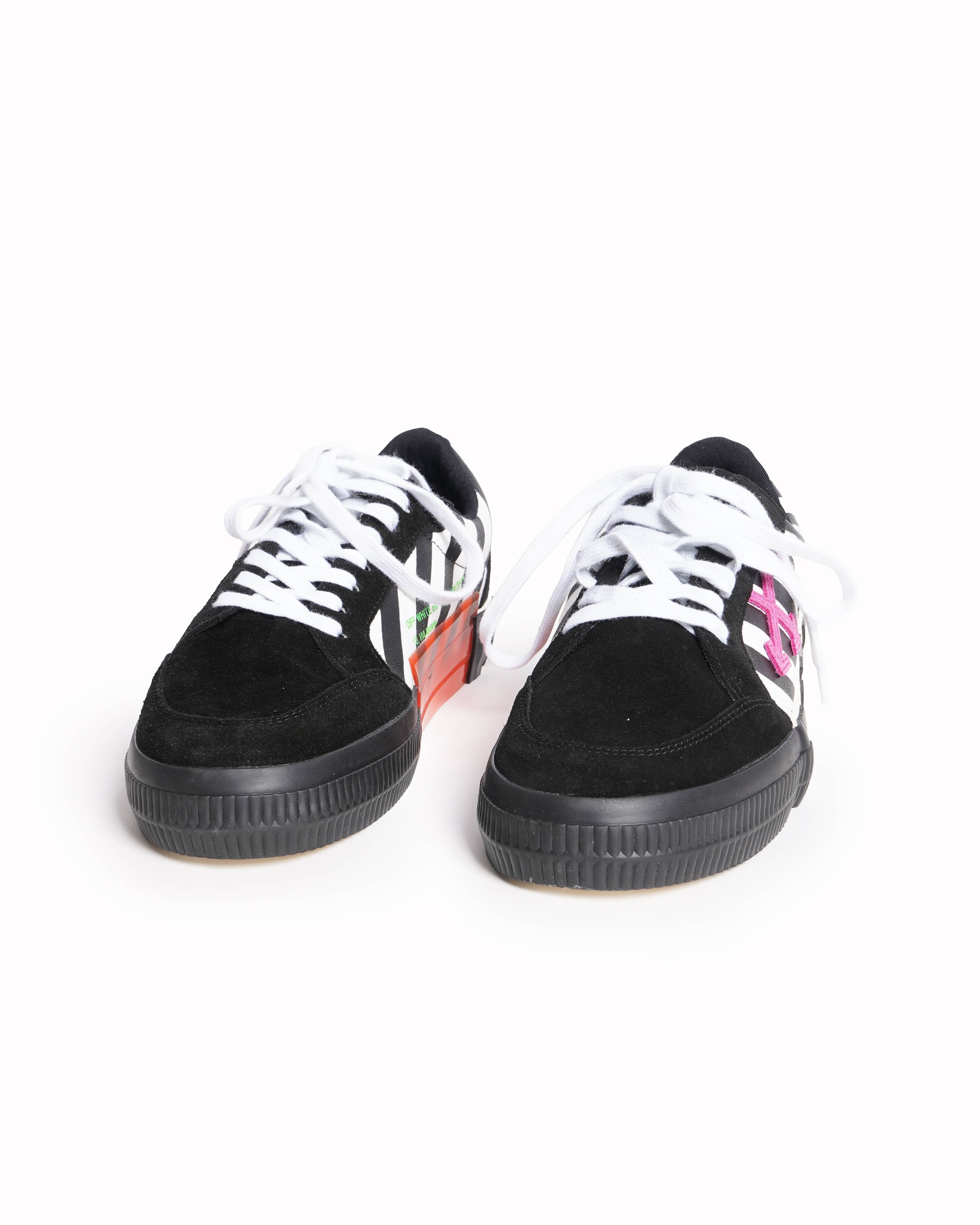 Off white Suede & Leather Vulcalized trainers