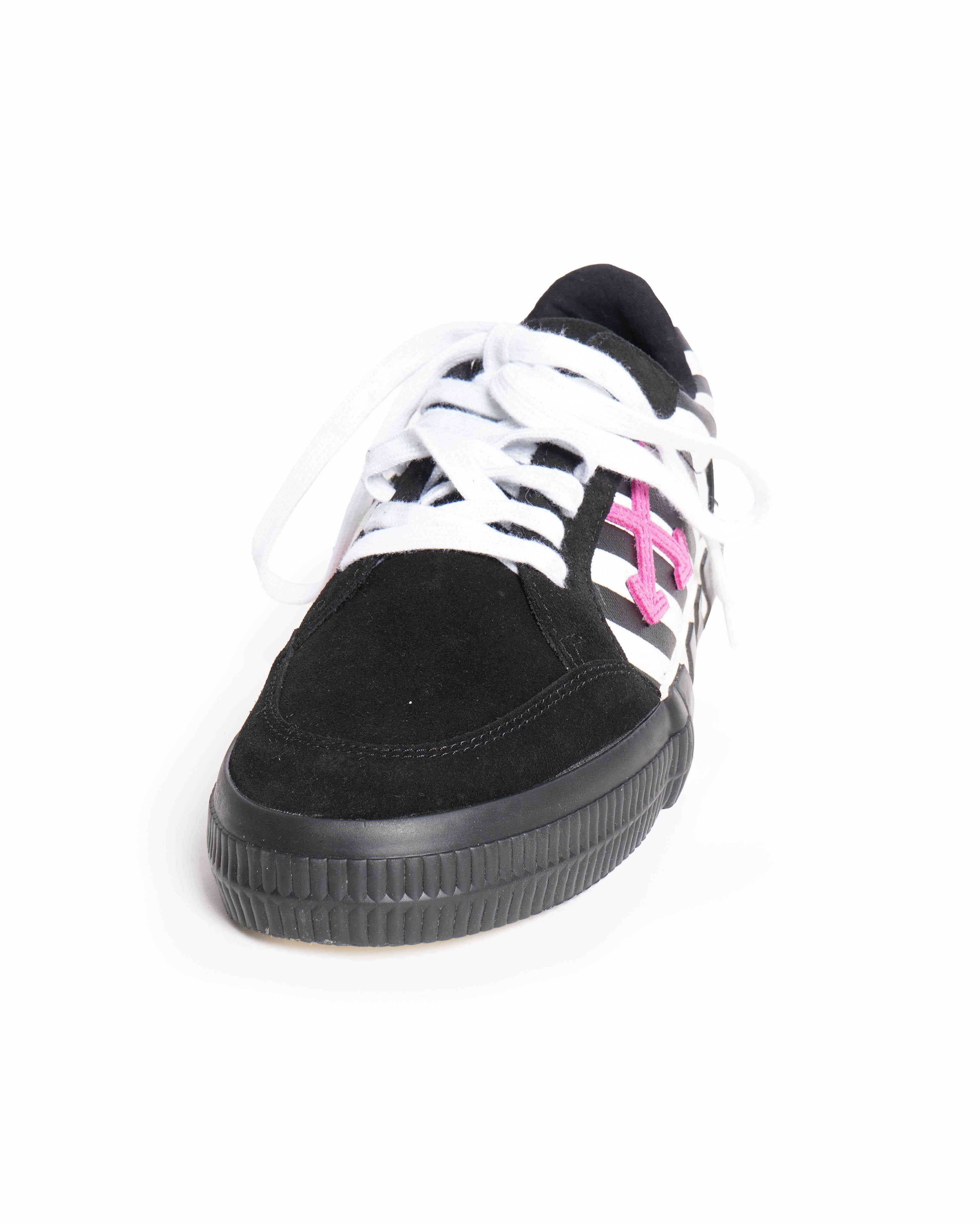 Off white Suede & Leather Vulcalized trainers