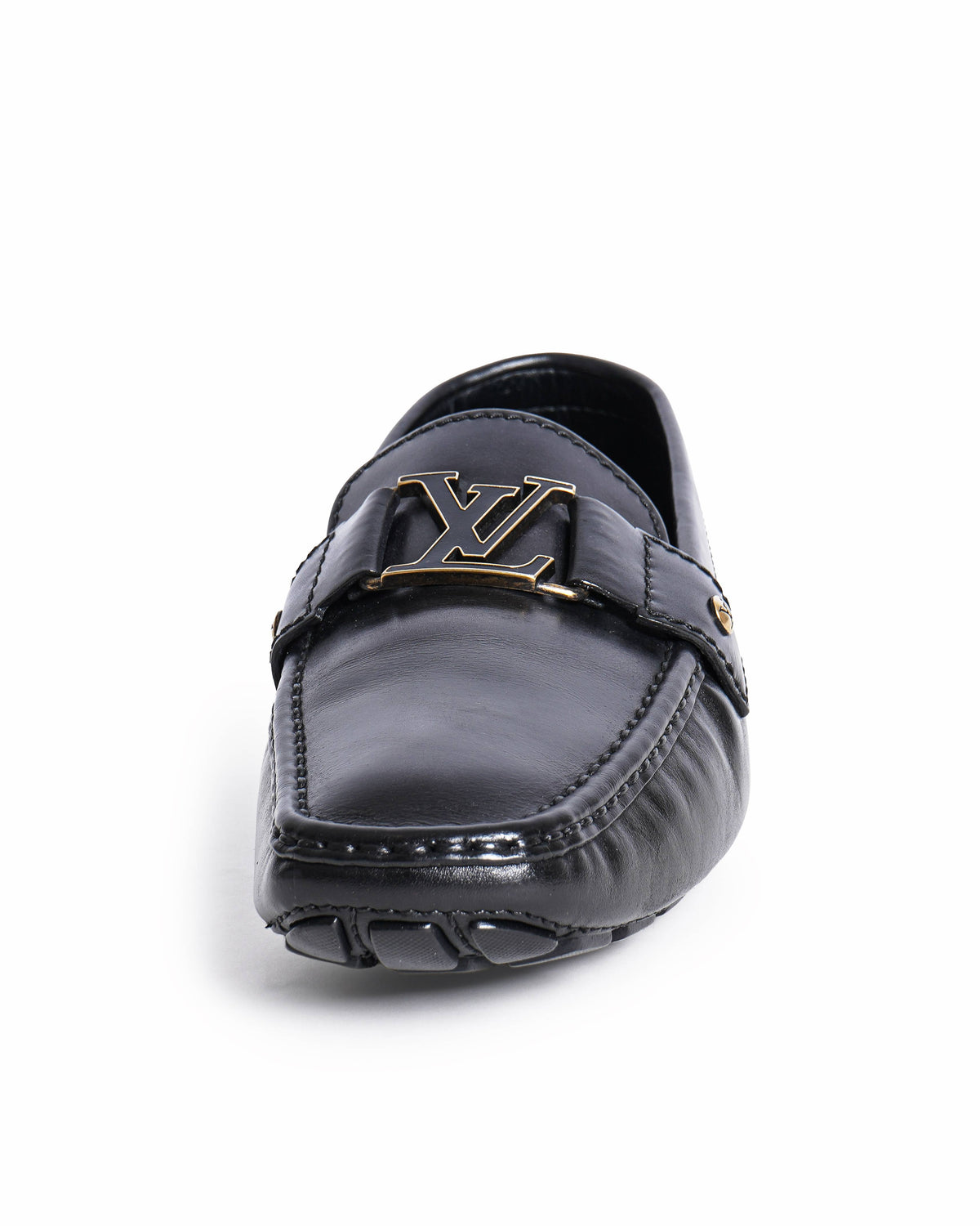 Louis Vuitton Men's Driving Loafers In Black