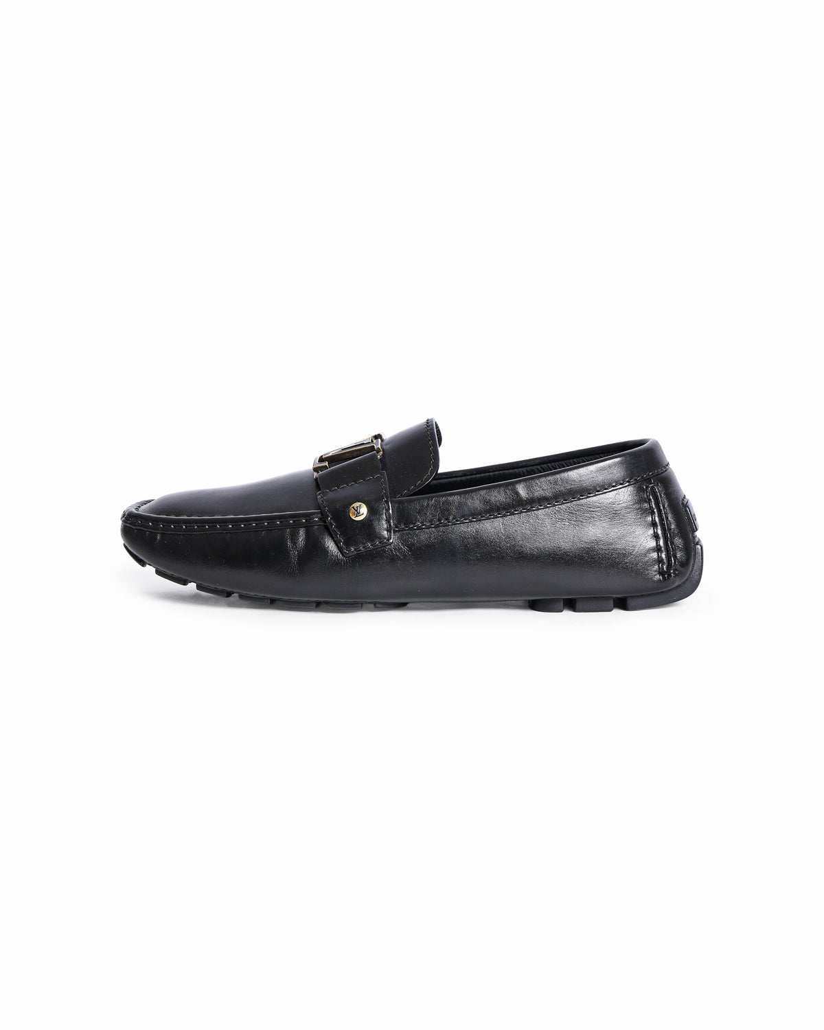Louis Vuitton Men's Driving Loafers In Black