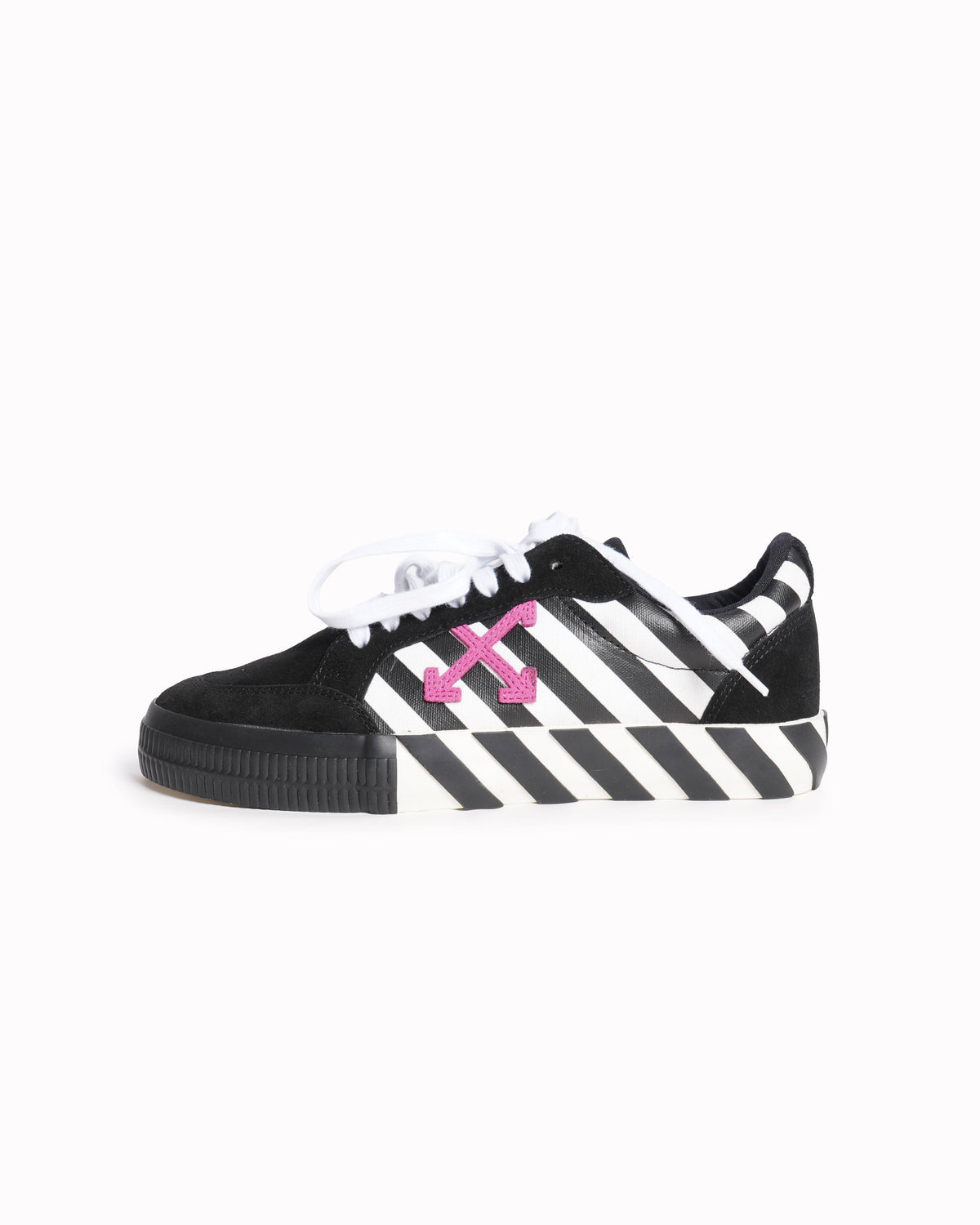 Off white Suede & Leather Vulcalized trainers