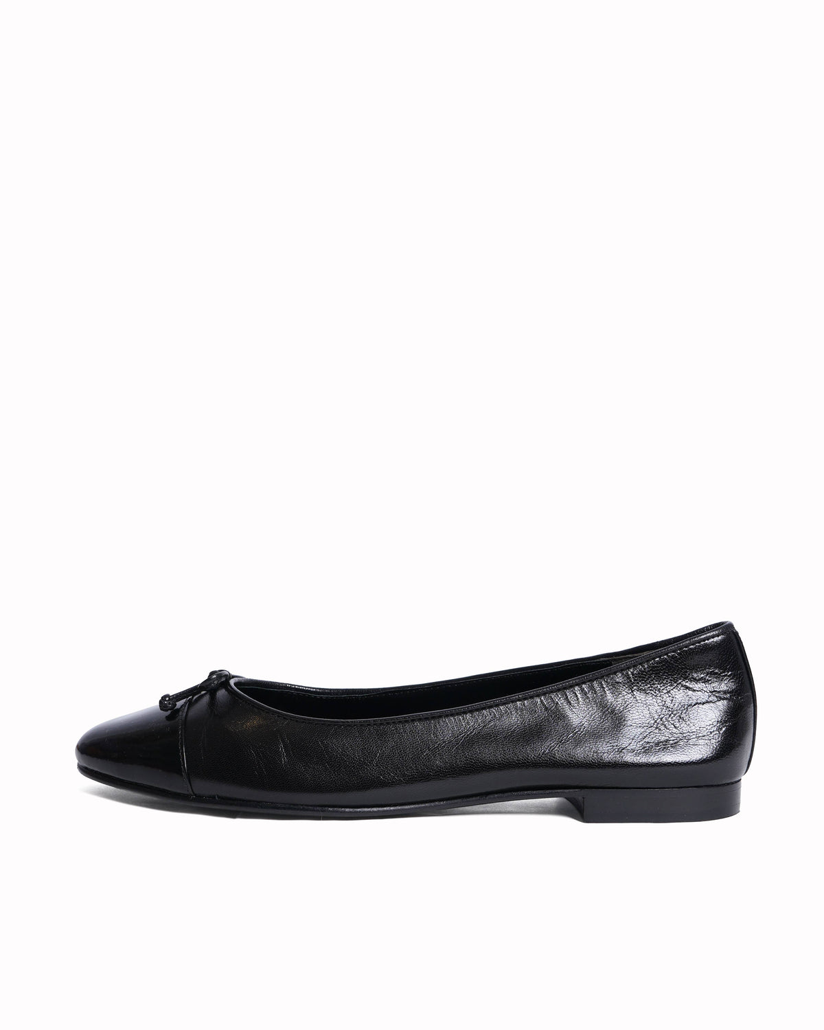 New Tory burch black ballet flats with bow
