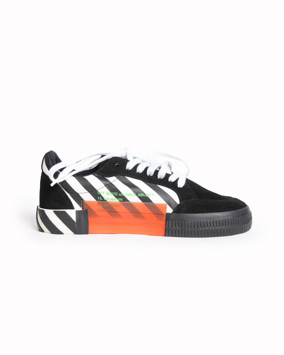 Off white Suede & Leather Vulcalized trainers
