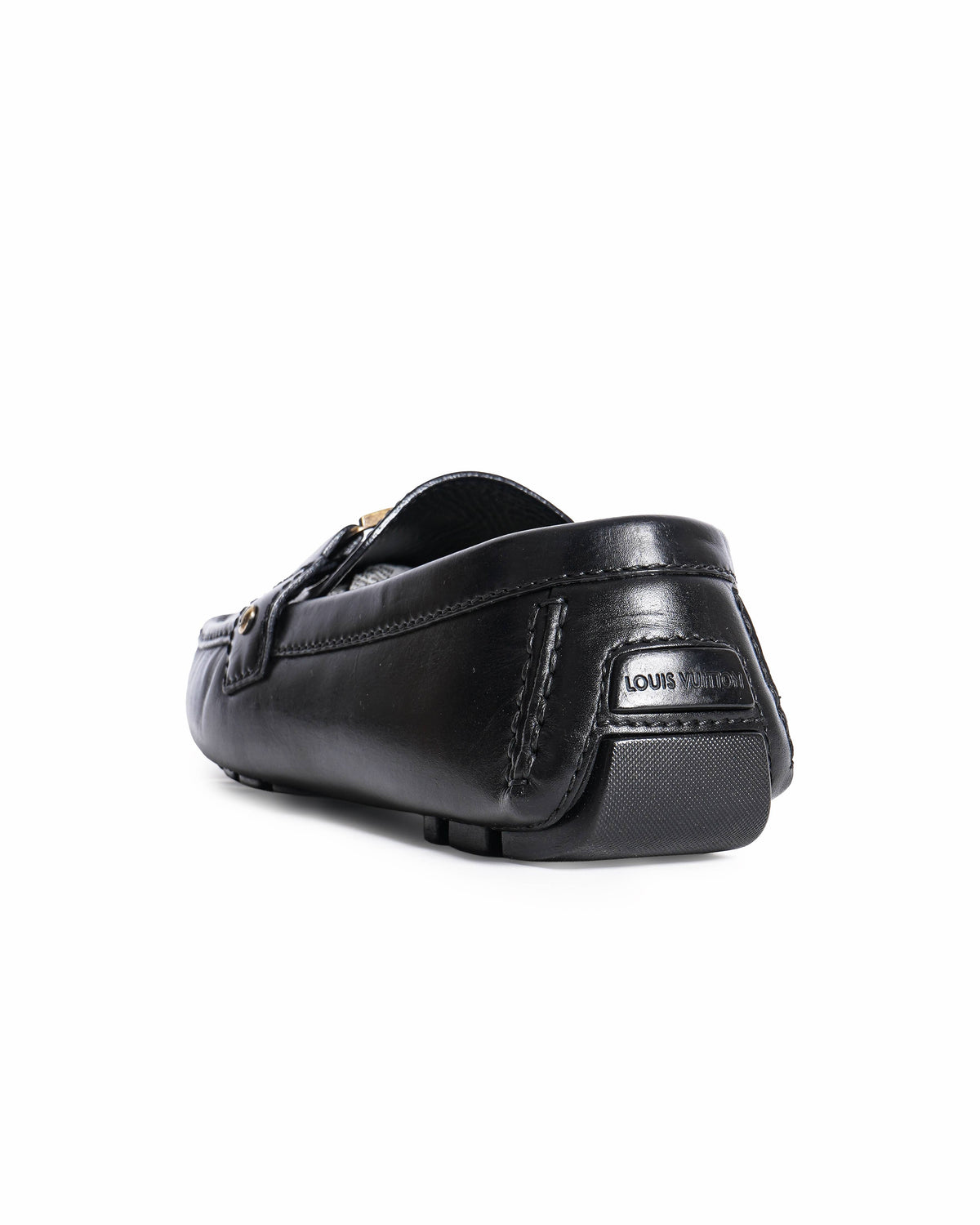 Louis Vuitton Men's Driving Loafers In Black